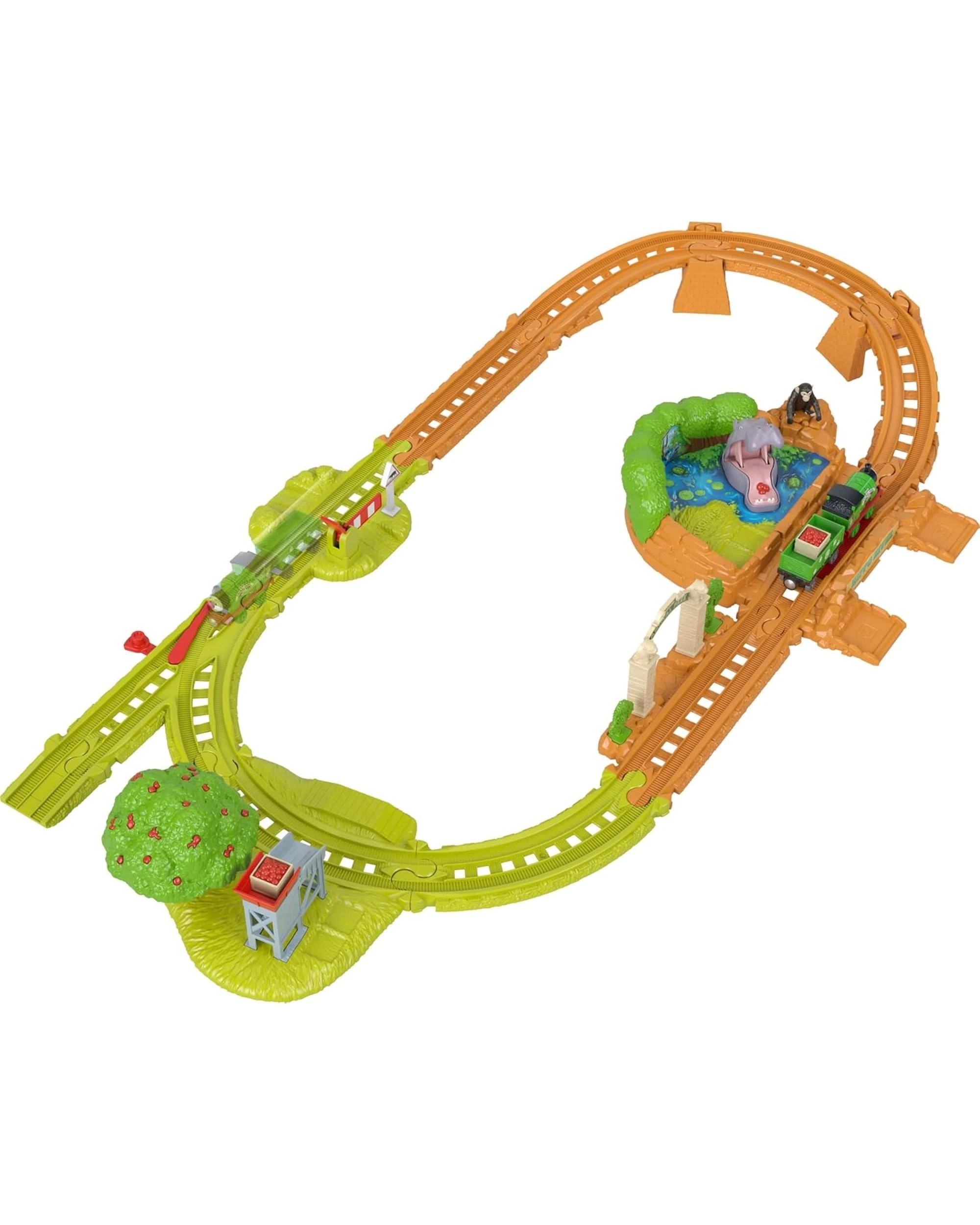 2 Fisher-Price Thomas and Friends Sodor Animal Park Percy's Hippo Adventure Train Set, 2 of 4