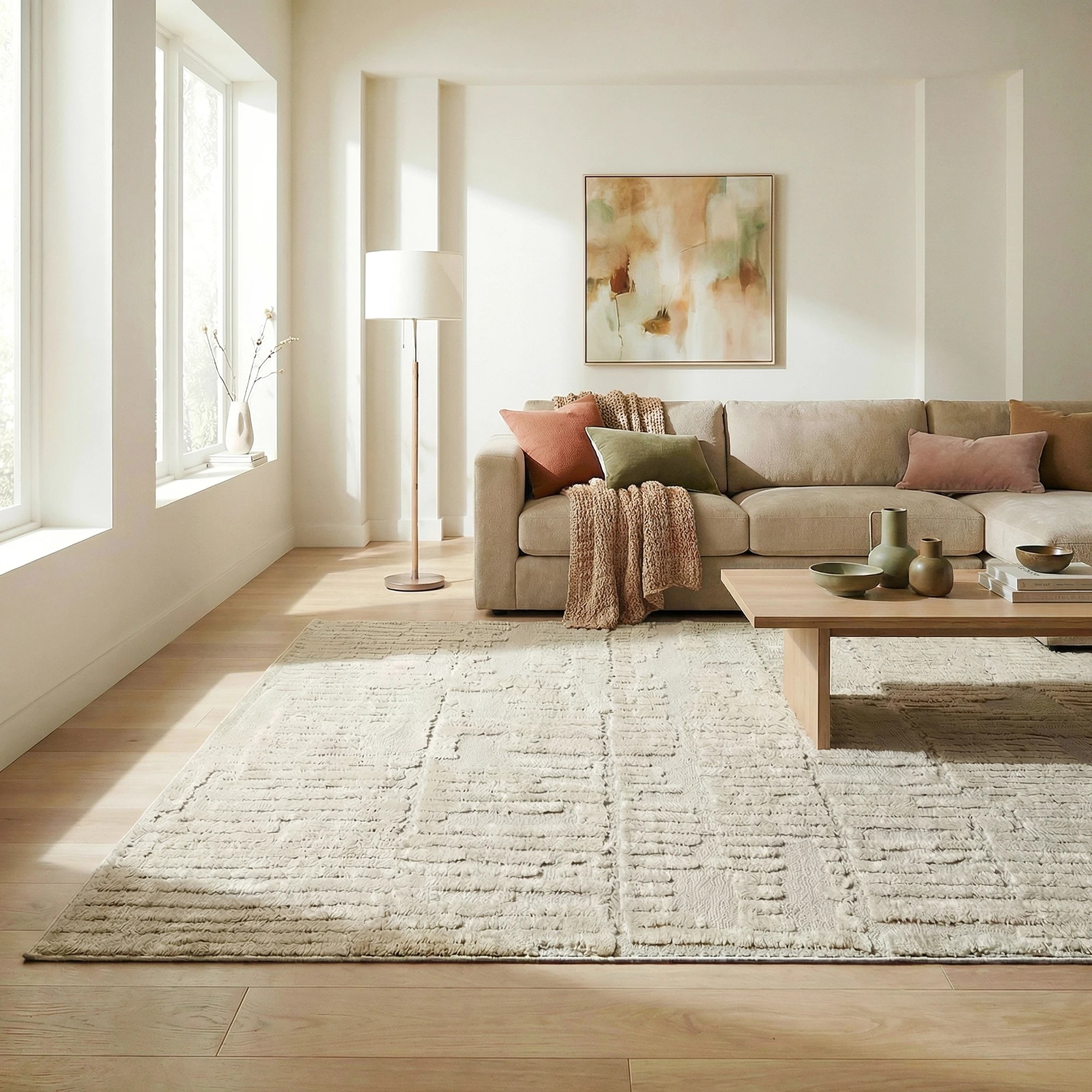 Common Ground Rugs Sanctuary Aliya 330x240cm - Extra Large Floor Rug ...