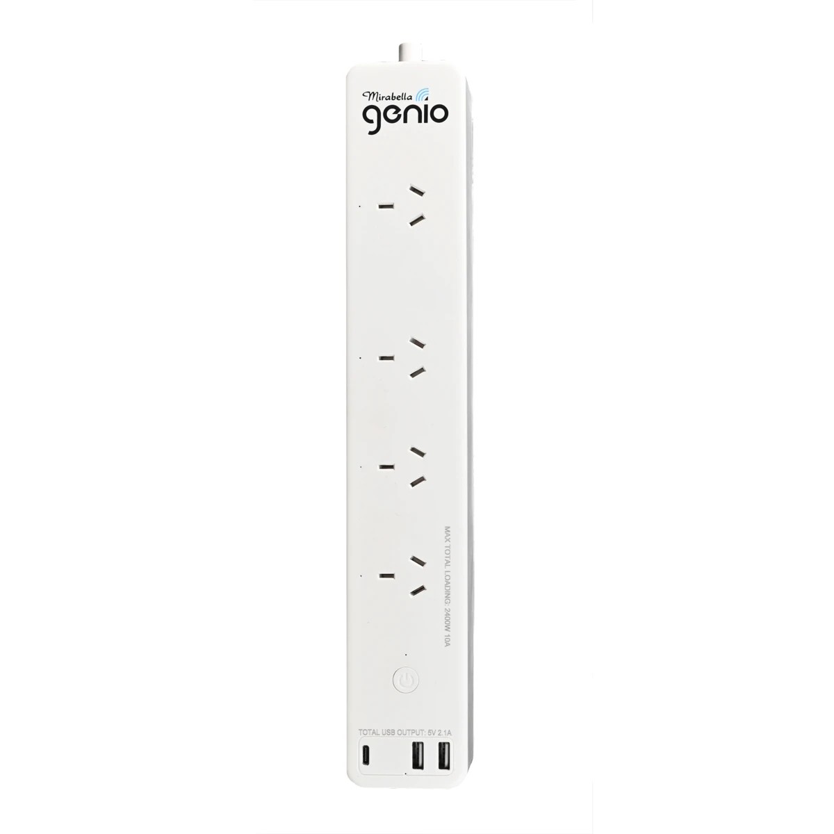 2 Mirabella Genio Wi-Fi Powerboard 4 Outlets 2 USB-A, 1 USB-C, 2 of 3