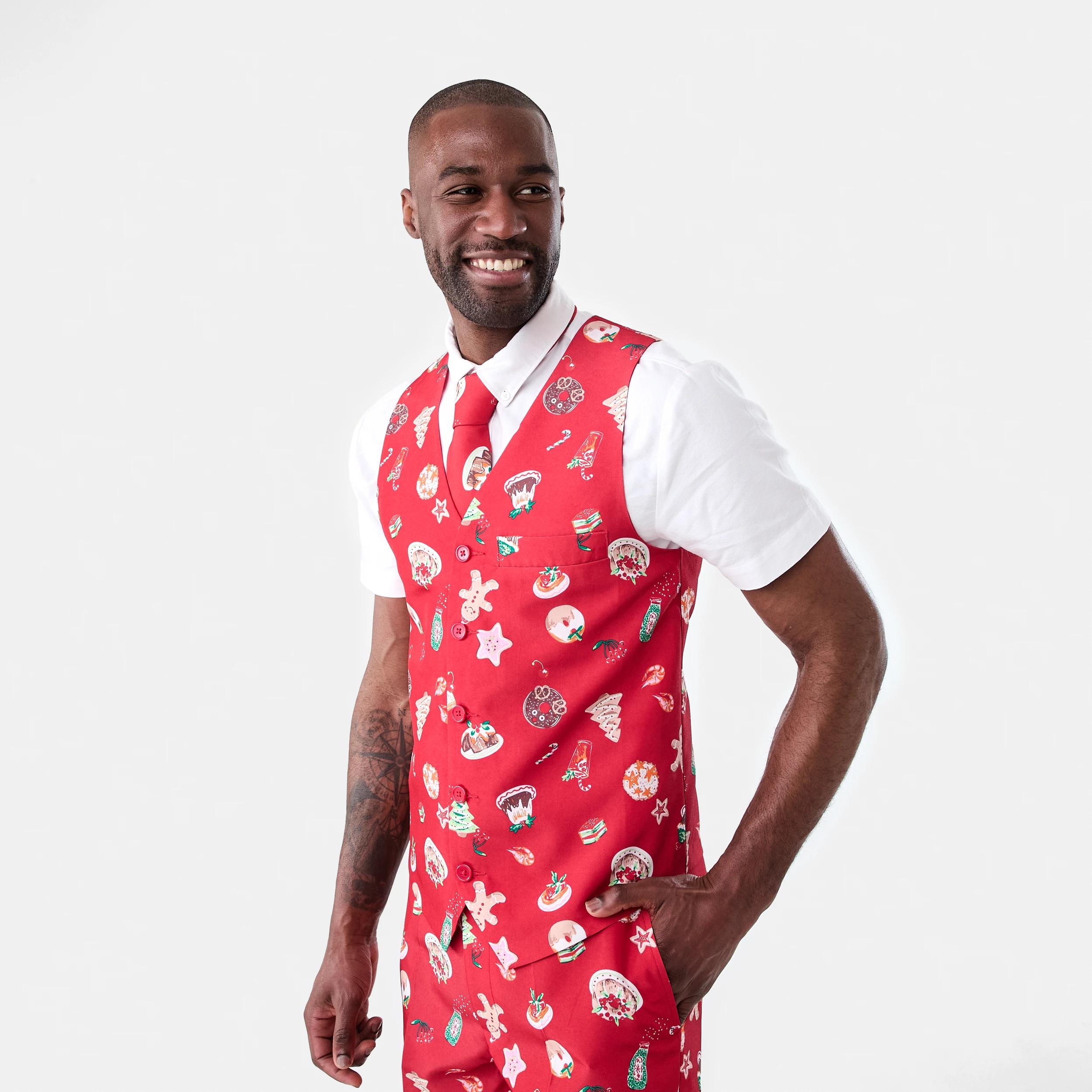 2 Christmas Vest Red Xmas, 2 of 8