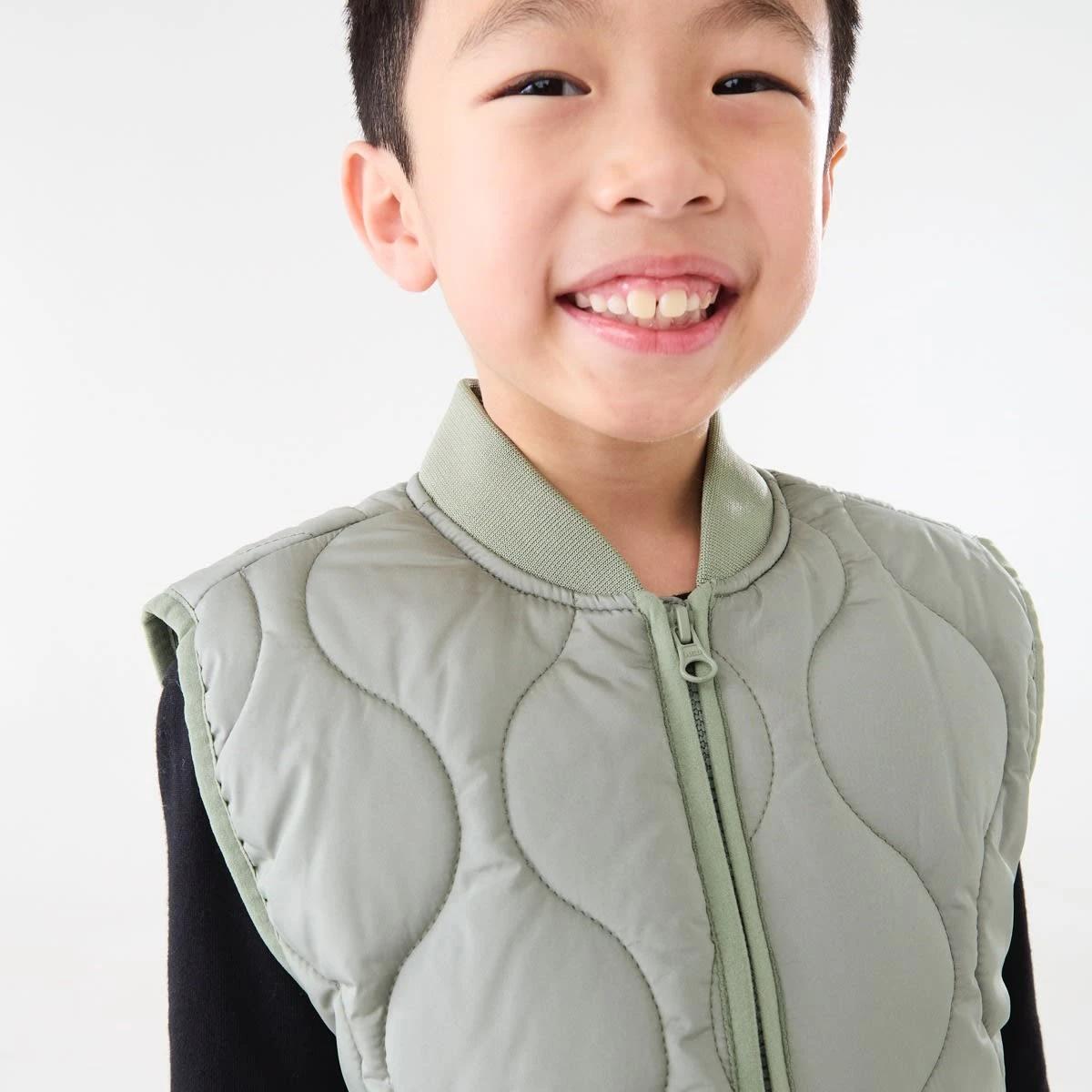 4 Liner Puffer Vest Sea Spray, 4 of 9