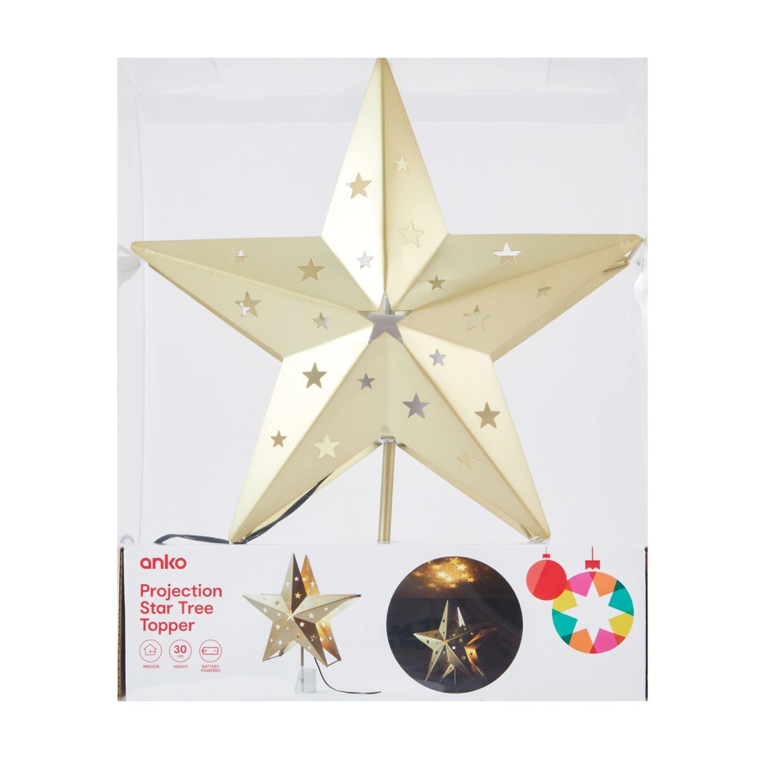 7 Projection Star Tree Topper, 7 of 9