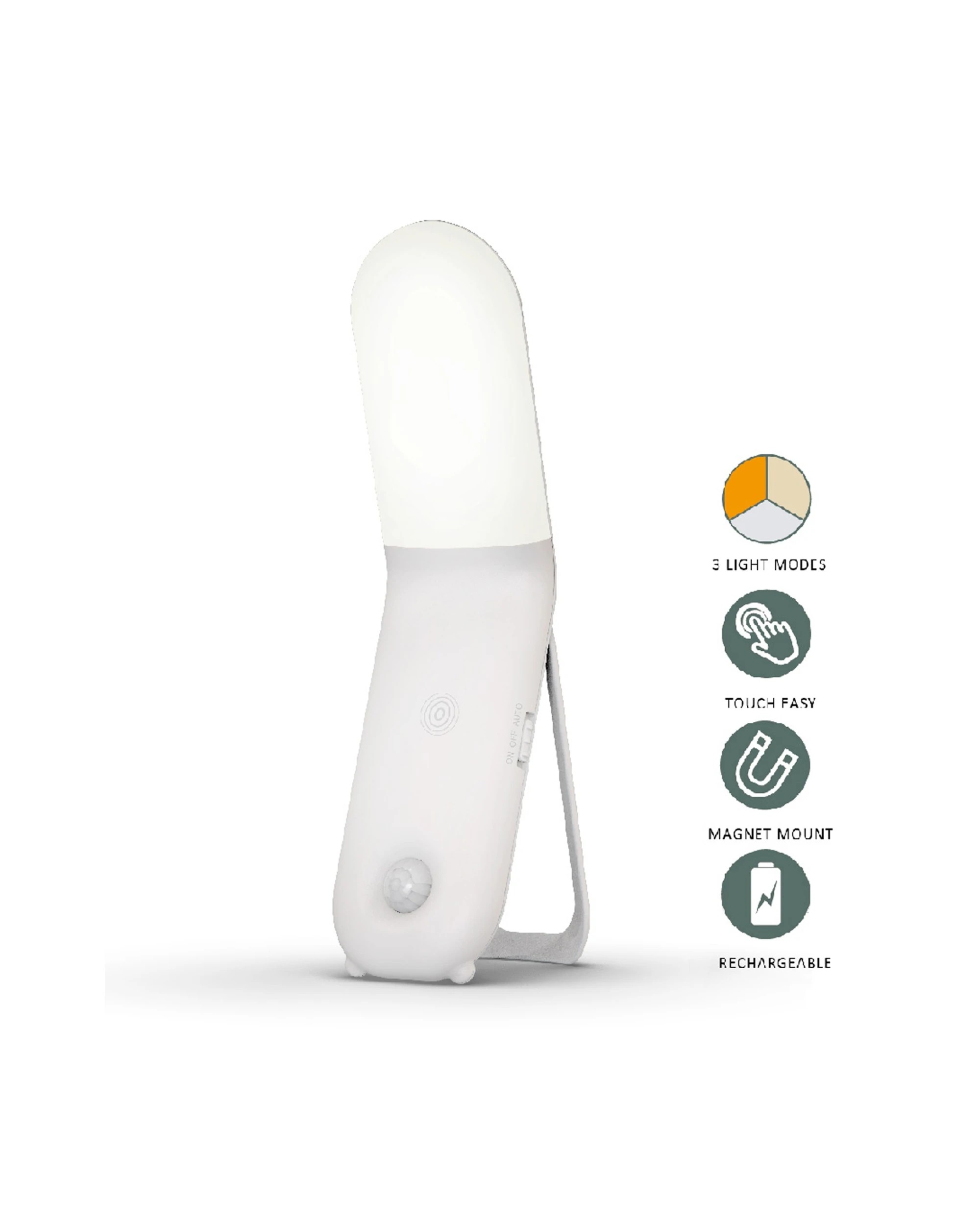 2 Sansai LED Sensor Touch Light With 3 Modes Dimmable Features 17x4 cm - White, 2 of 4