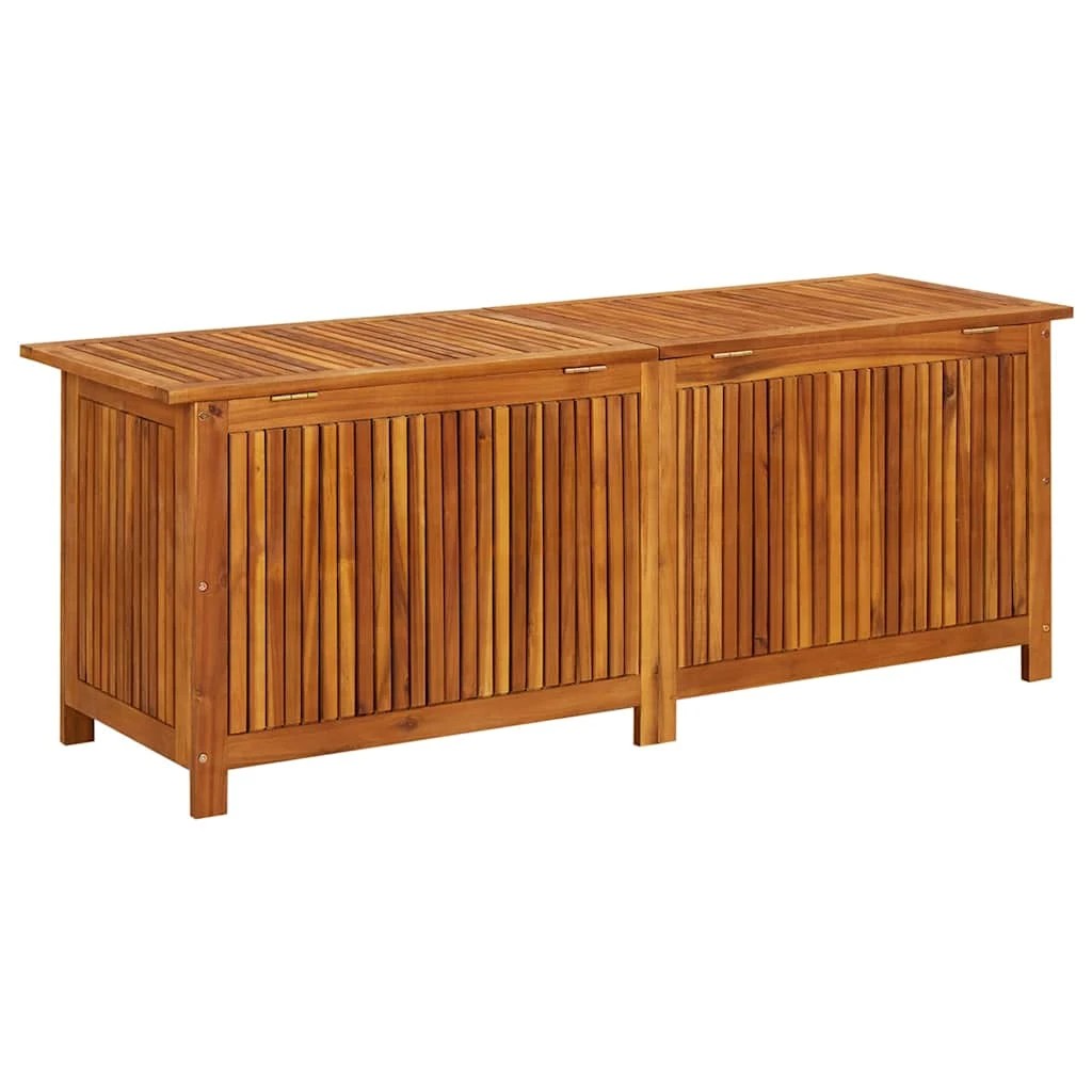 6 Vidaxl Garden Storage Box Solid Wood Acacia - Brown, 6 of 10