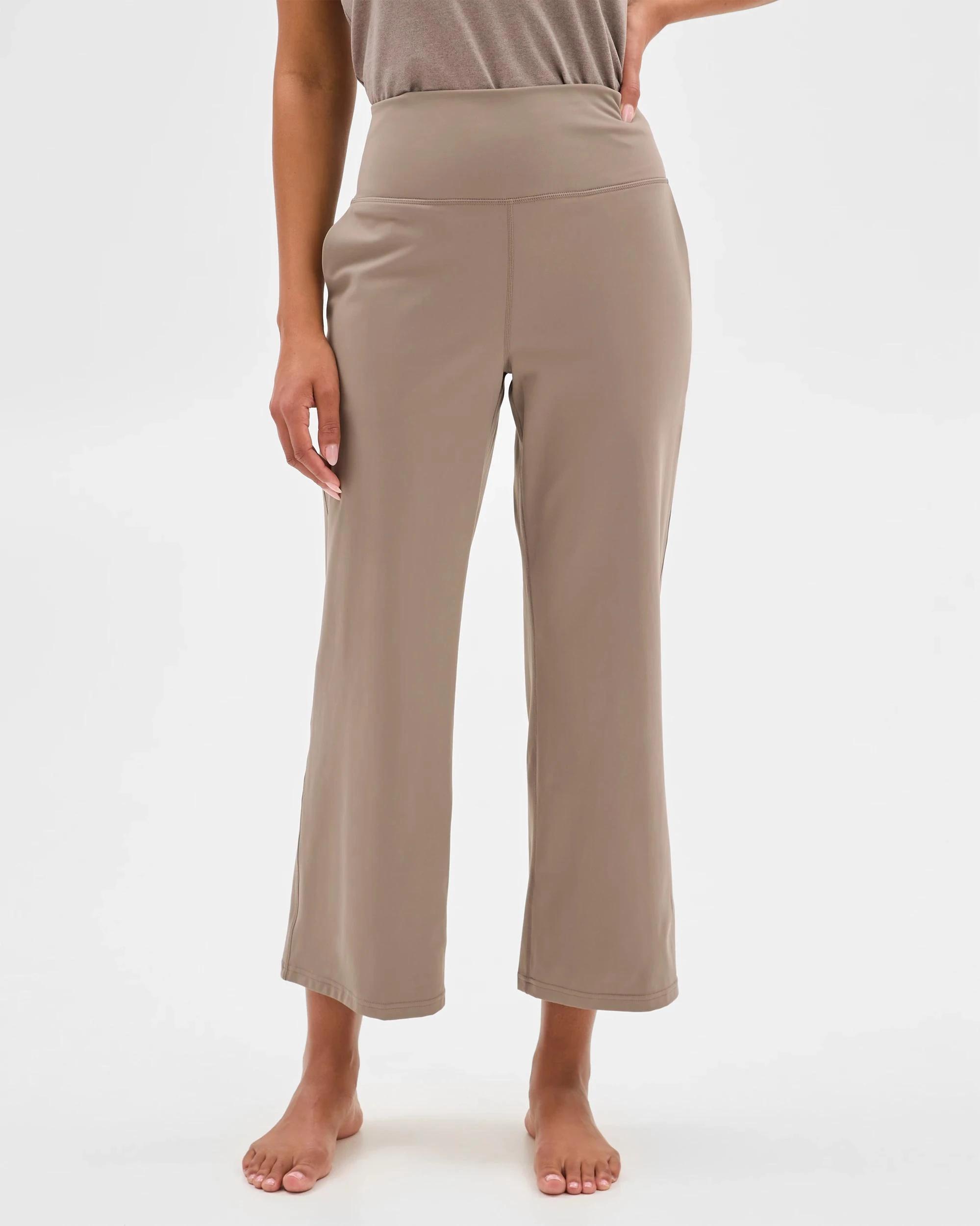 6 Target Active Studio Soft Culotte Pants MUSHROOM, 6 of 6