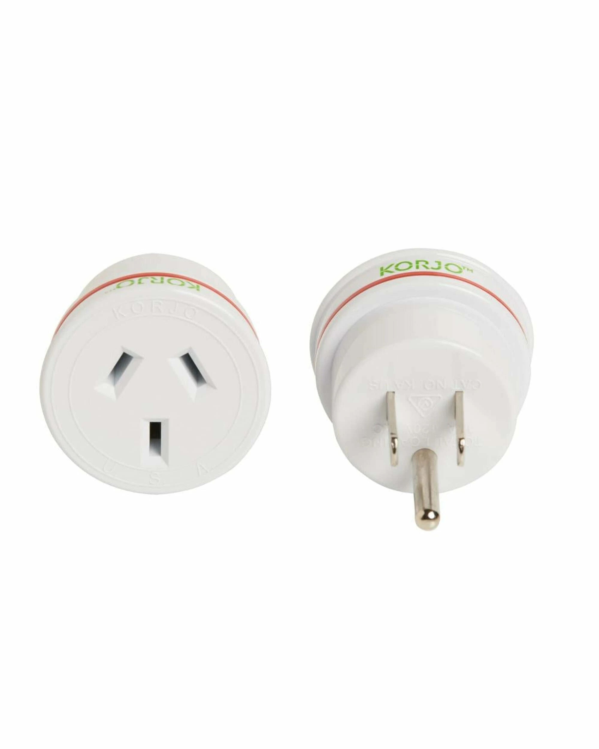 1 Korjo Travel Adaptor Plug - White, 1 of 3