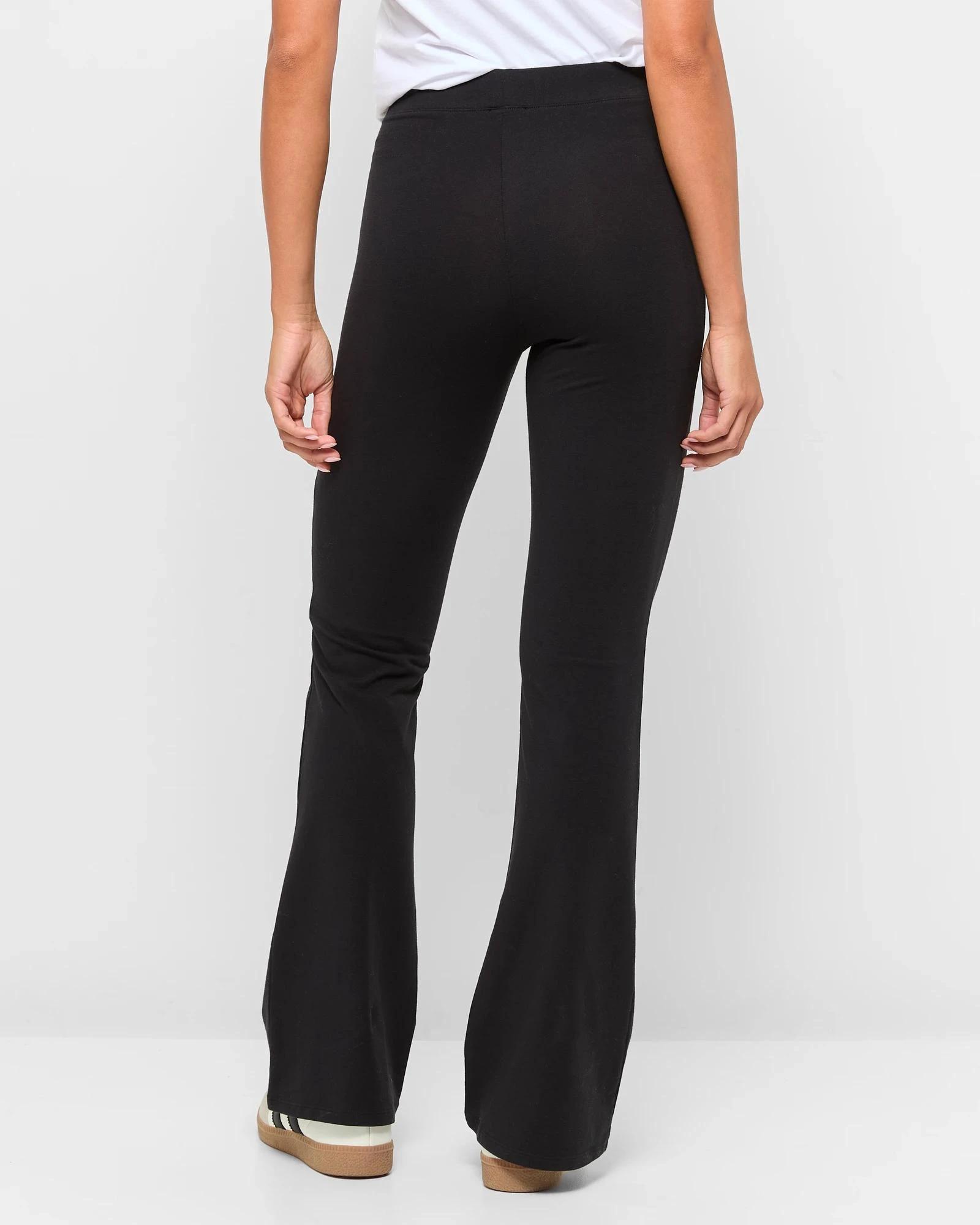 4 Australian Cotton Jazz Flare Pants - Lily Loves BLACK, 4 of 5