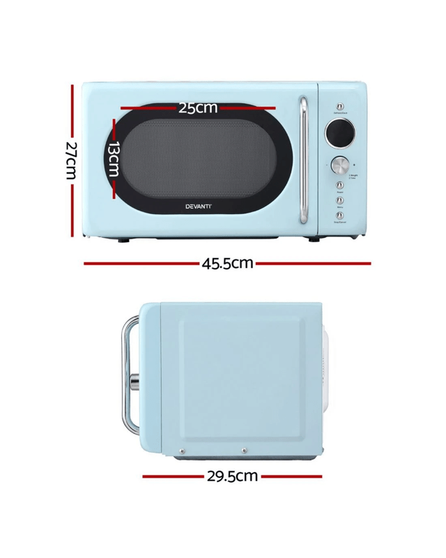 Devanti 20L Microwave Oven 700W - 