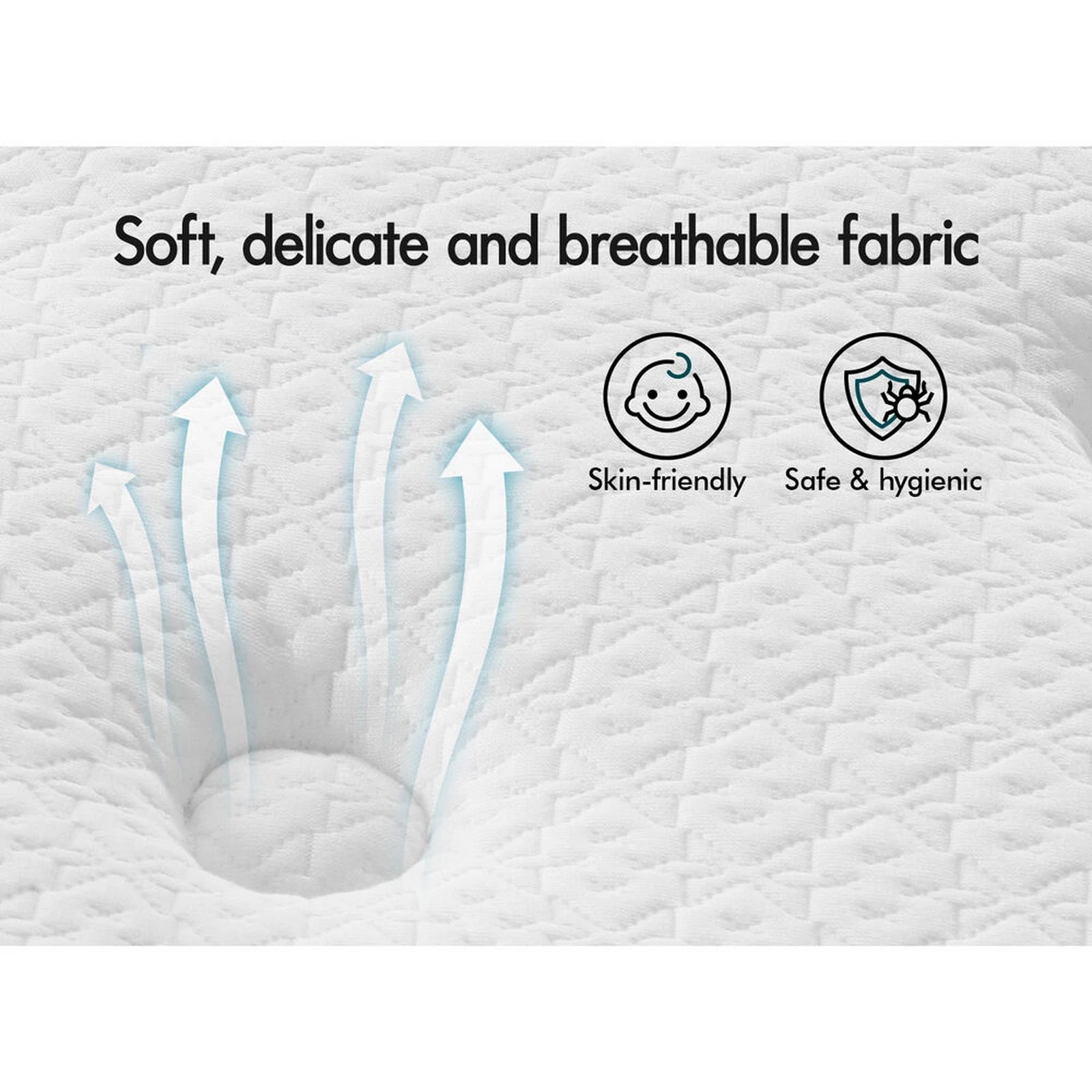 6 Alfordson Mattress Euro Top Spring Foam Bedding 23CM Medium Firm - Single Bed, 6 of 10