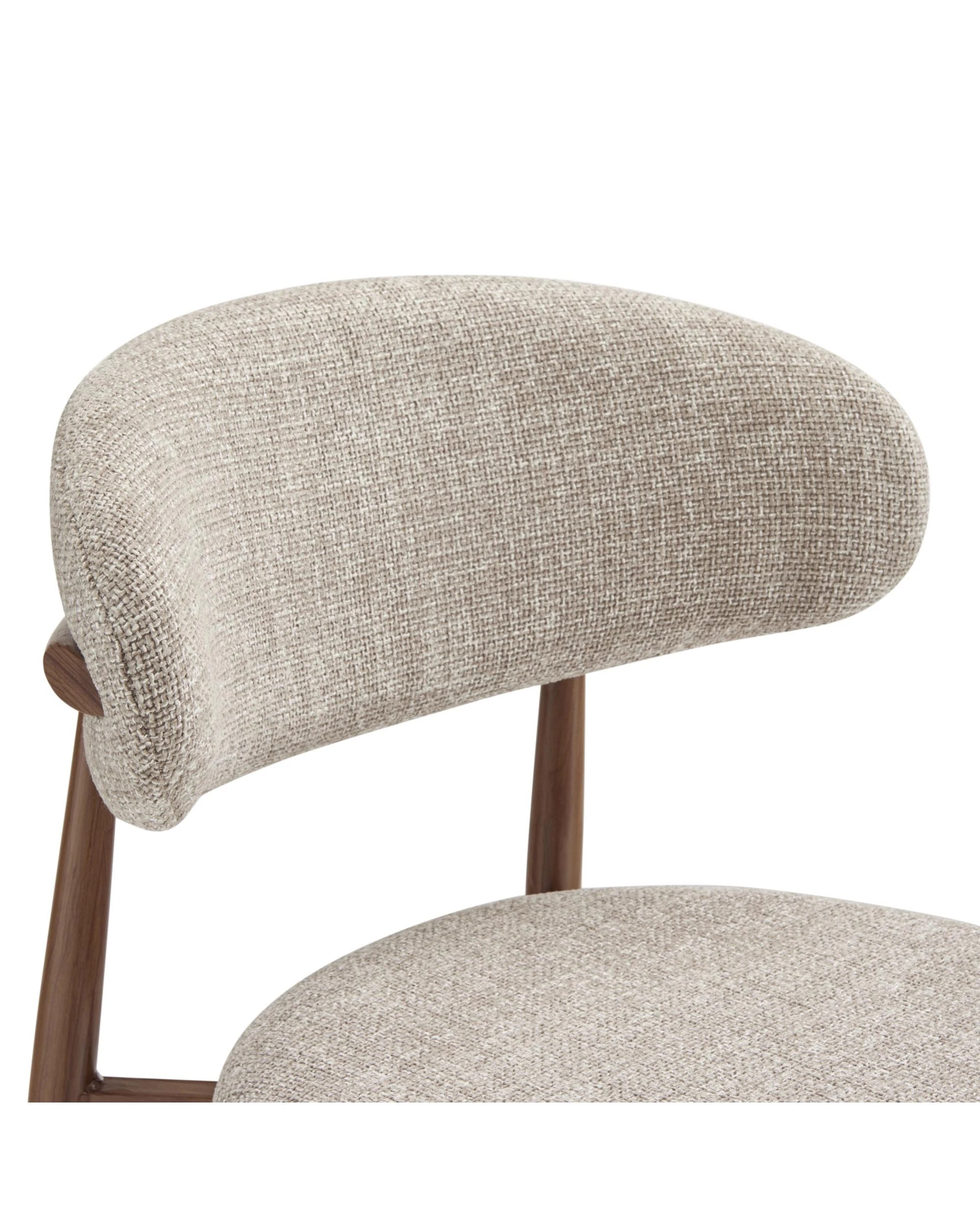 7 Kodu Dining Chairs Pair (Set of 2) - Beige, 7 of 9