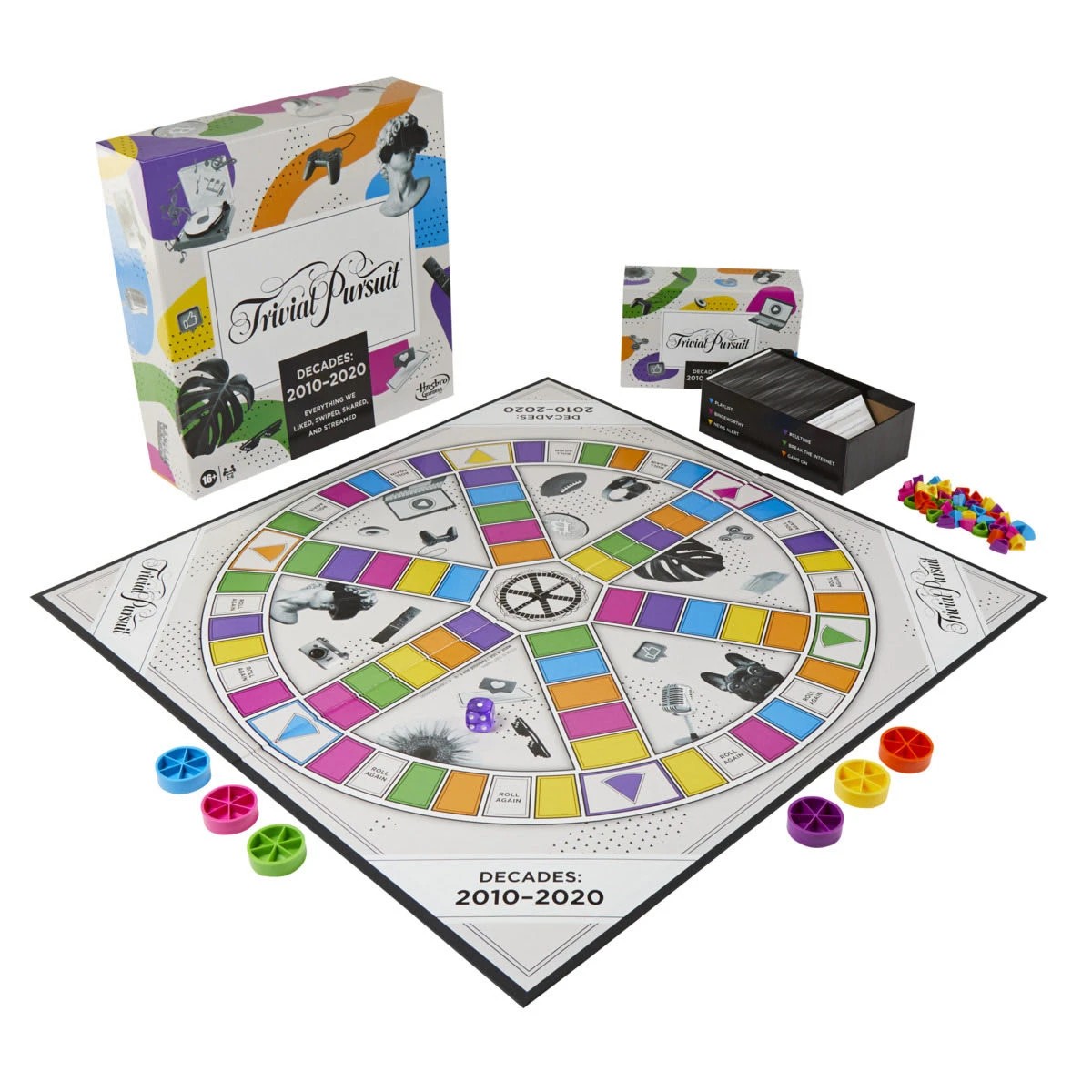4 Trivial Pursuit Decades 2010-2020 Board Game, 4 of 6