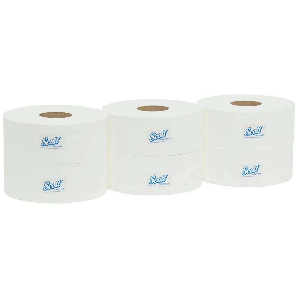 1 Scott Maxi Jumbo Roll Toilet Tissue Roll 6 Pack, 1 of 5