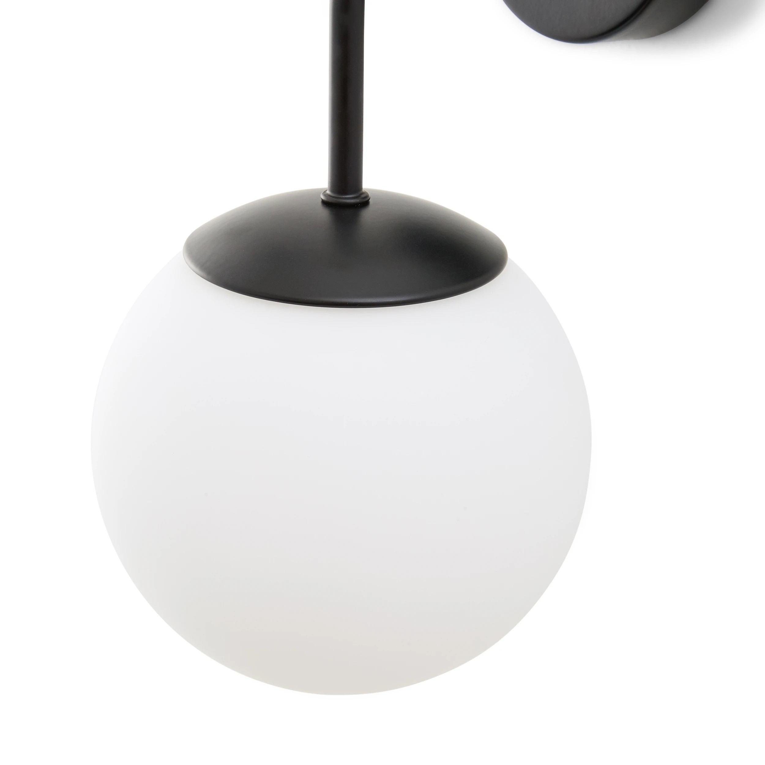 5 2 Pack Orb Rechargeable Wall Sconce, 5 of 7