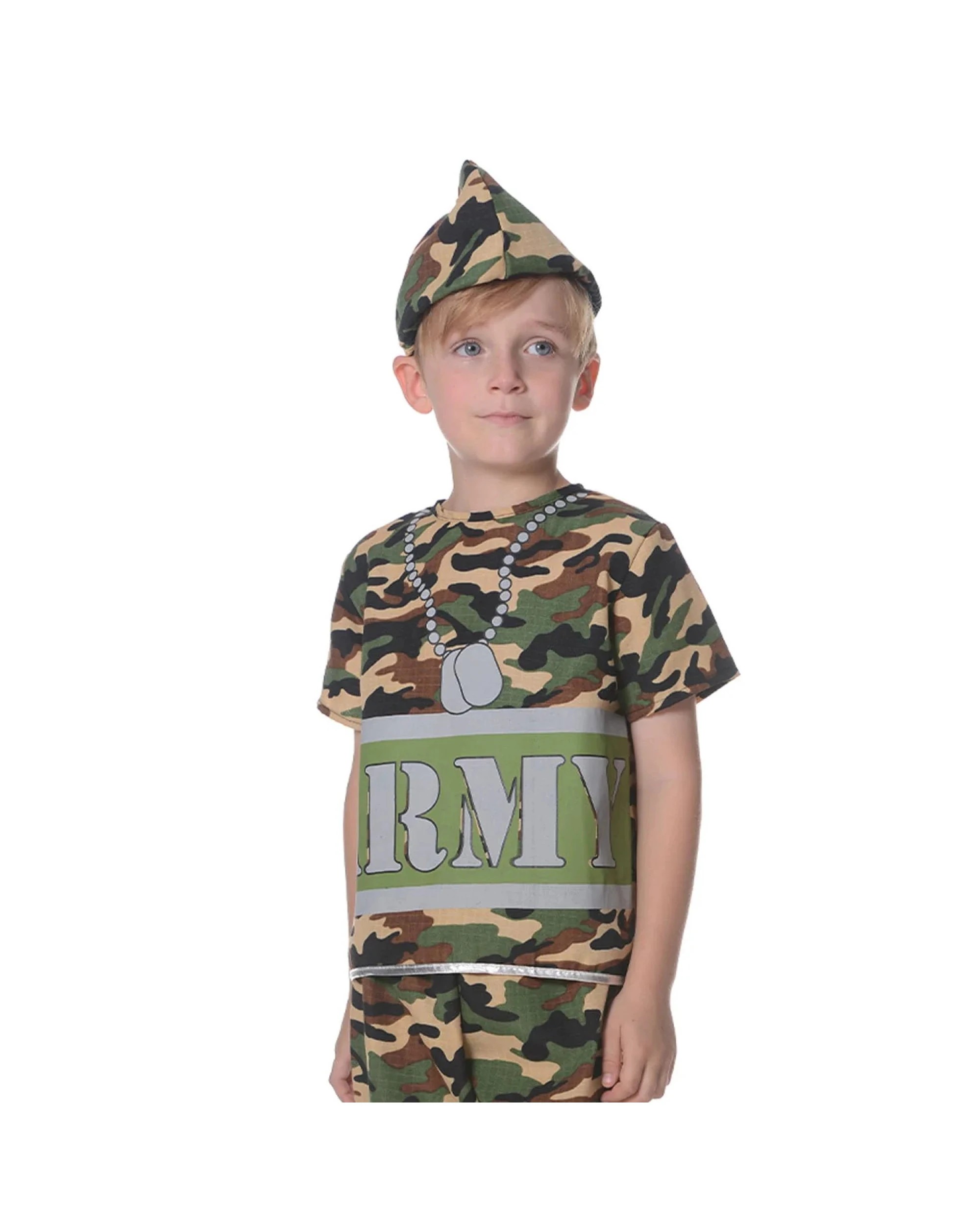 3 BR Costumes Boys Military Soldier Costume for Book Week, 3 of 3