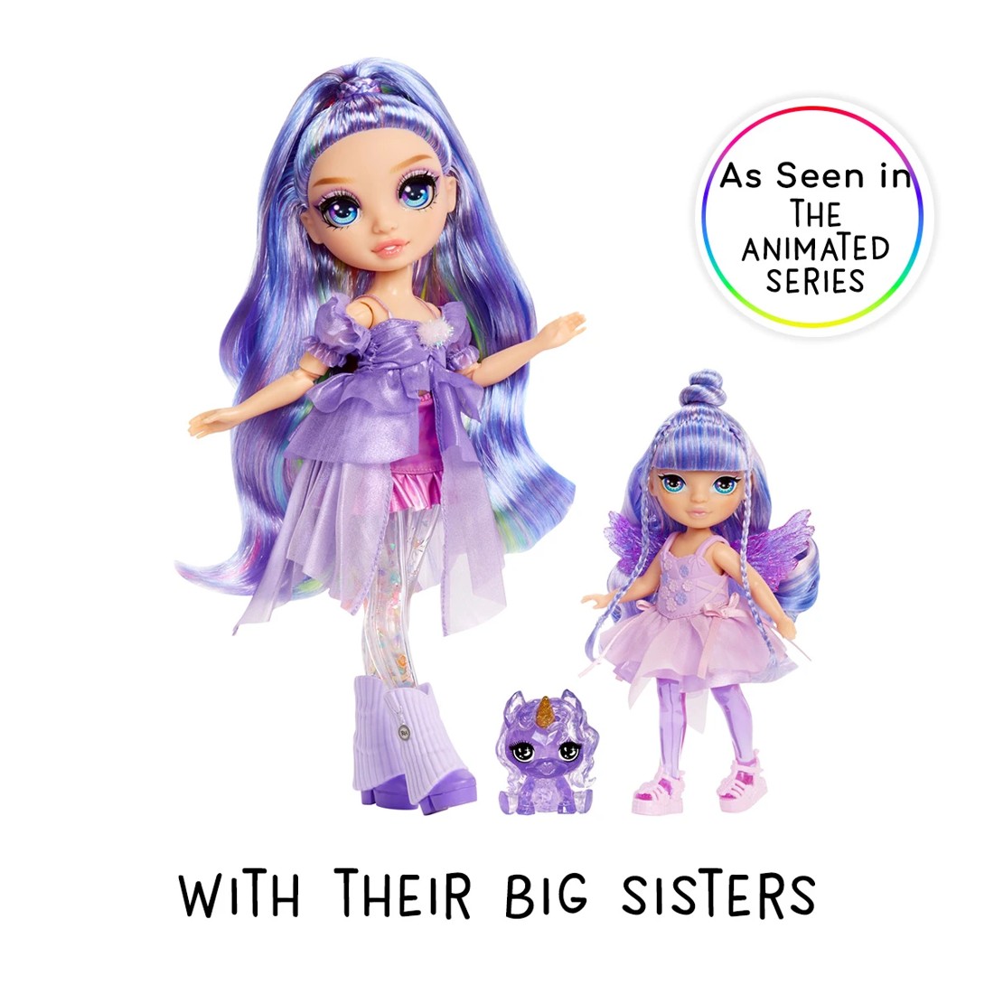 6 Rainbow High Littles: Rainbow Fantasy Fairies Doll Playset - Assorted, 6 of 8