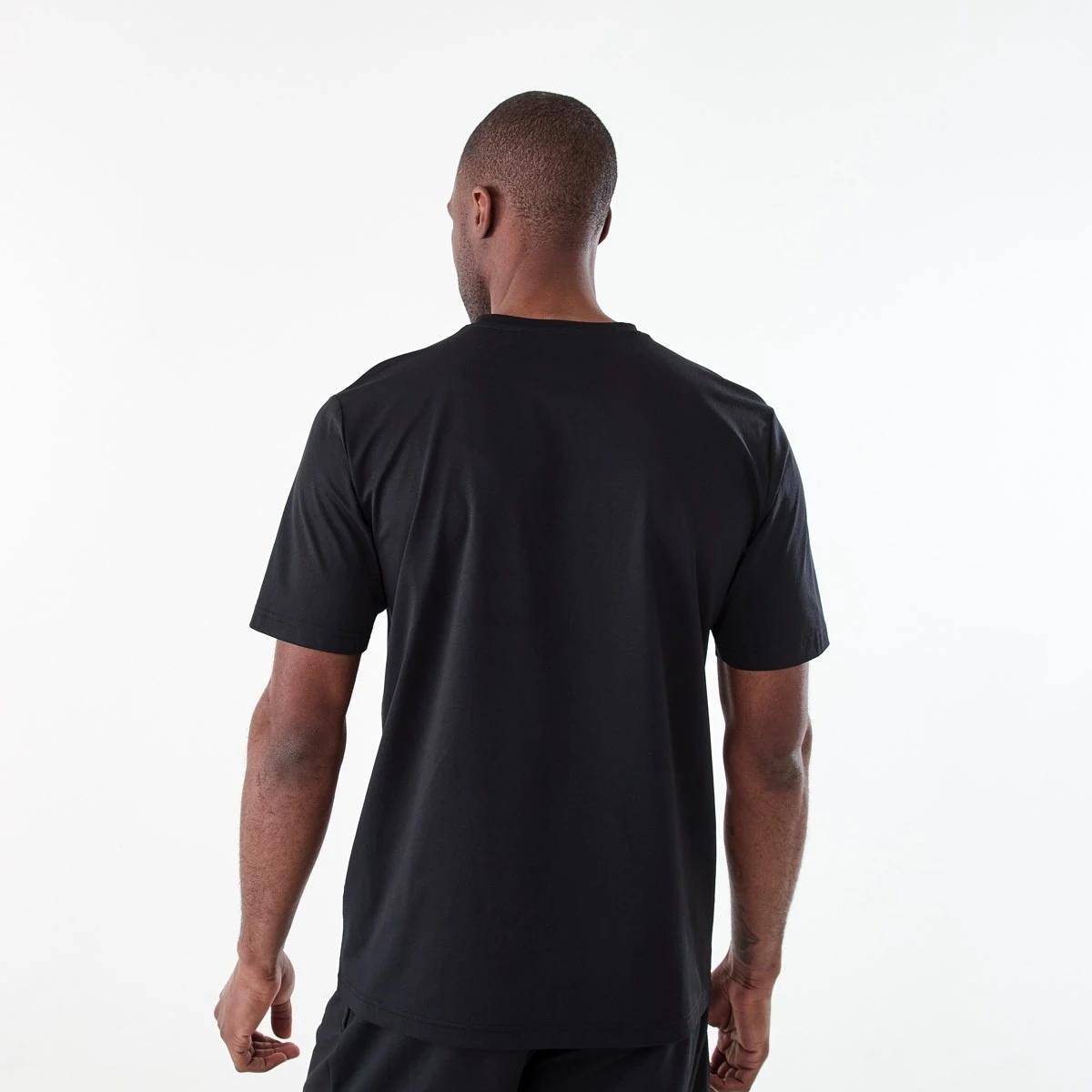 3 Active Mens Regular Training T-shirt BLACK, 3 of 6