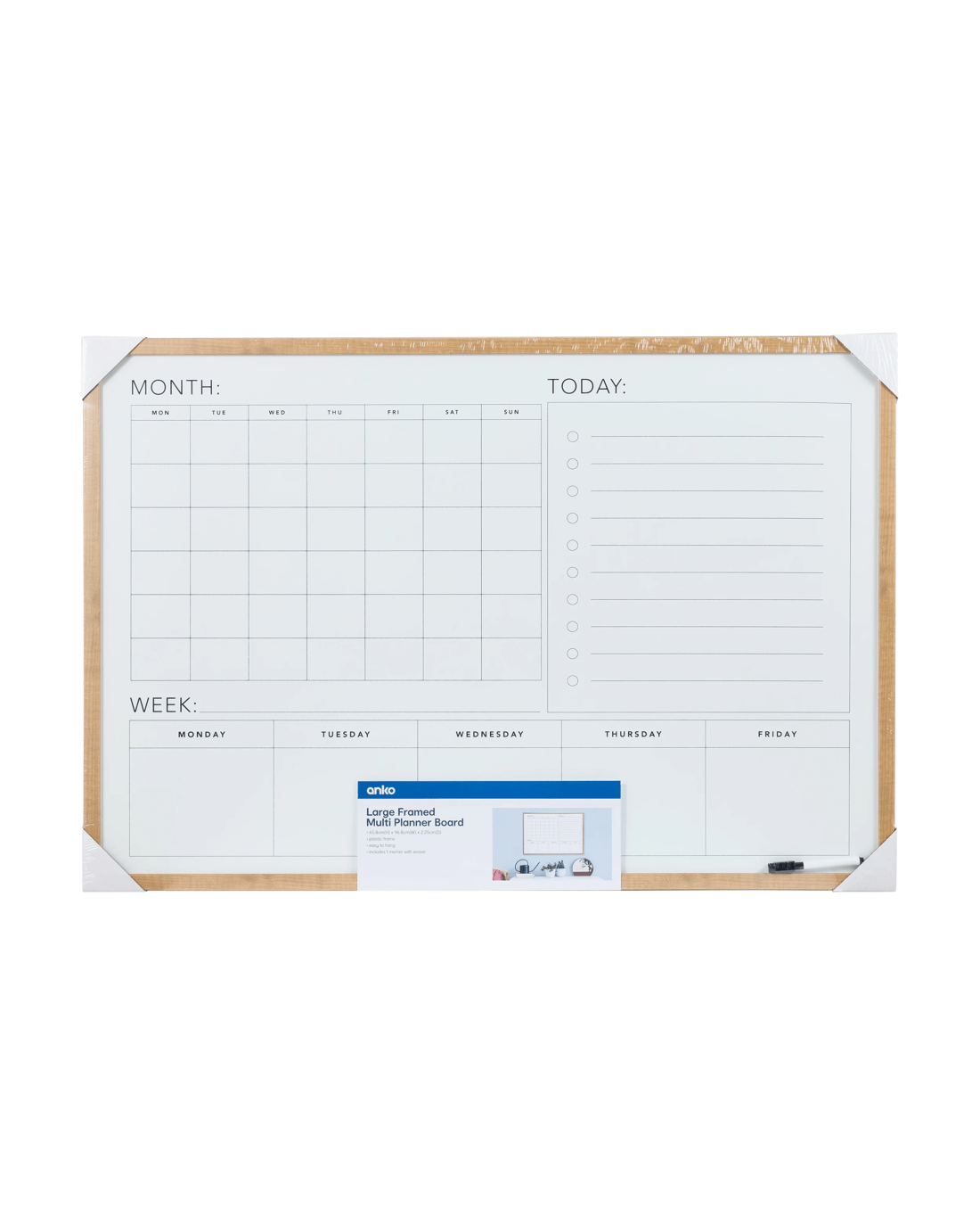 1 Large Frame Multi Planner Board, 1 of 6