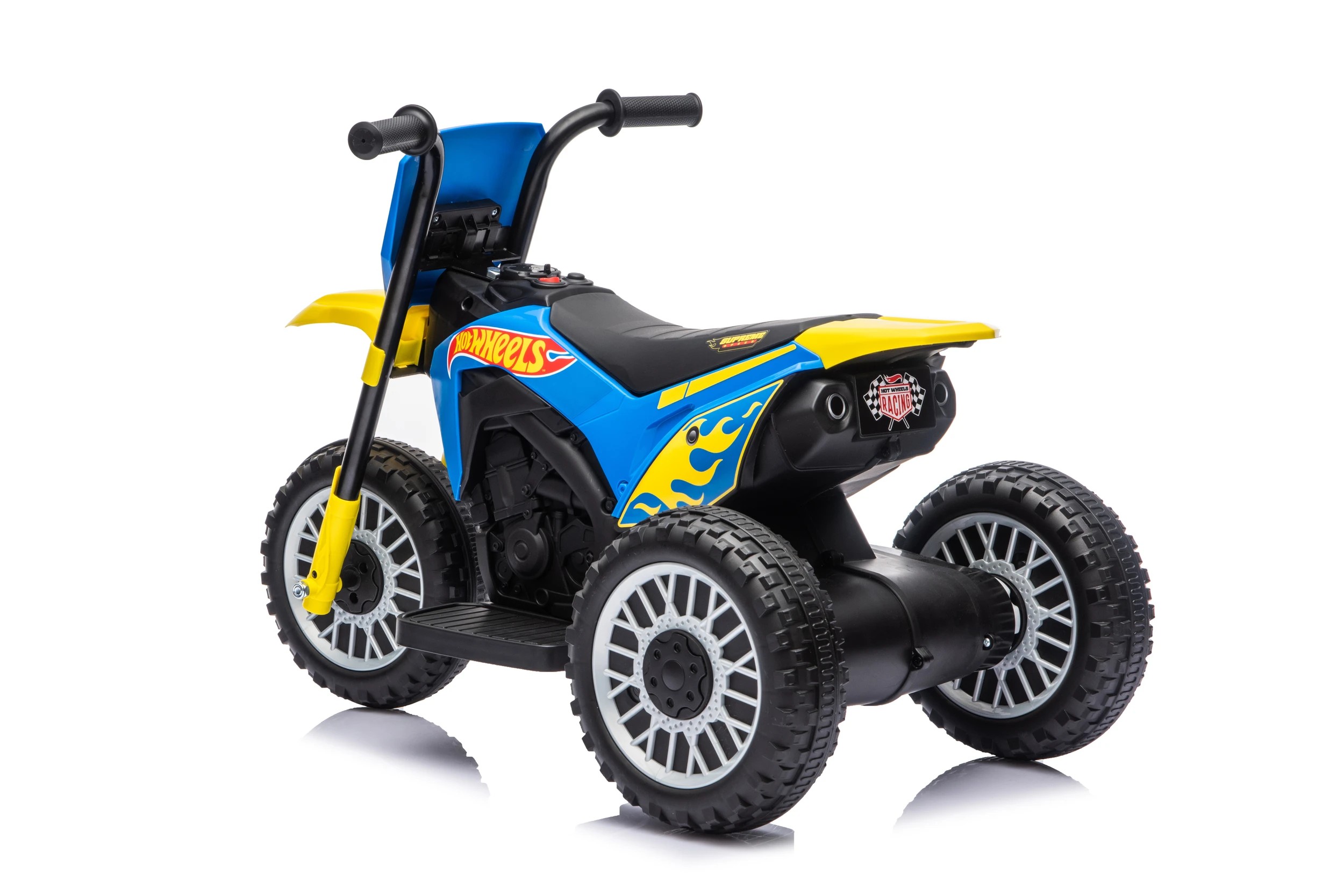 3 Hot Wheels Moto Cross 6V Ride On - Blue, 3 of 9