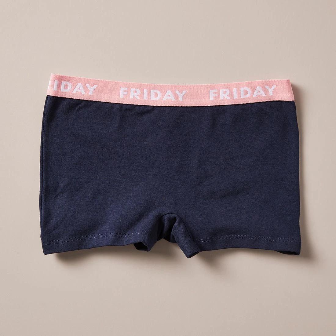 9 Girls Maxx Shorties 7 Pack NAVY BLUE, 9 of 9