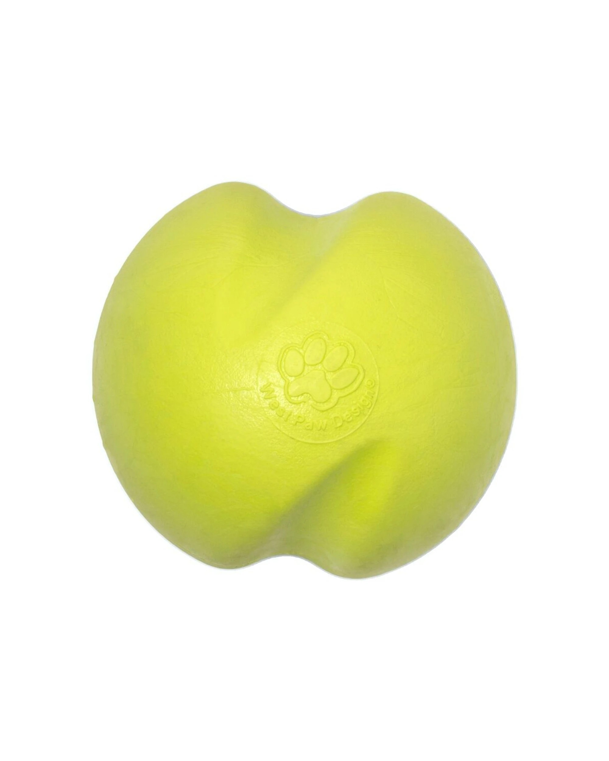1 West Paw Jive Dog Ball Large Chew Toy Erratic Bounce Floats Dishwasher Safe - Green, 1 of 1