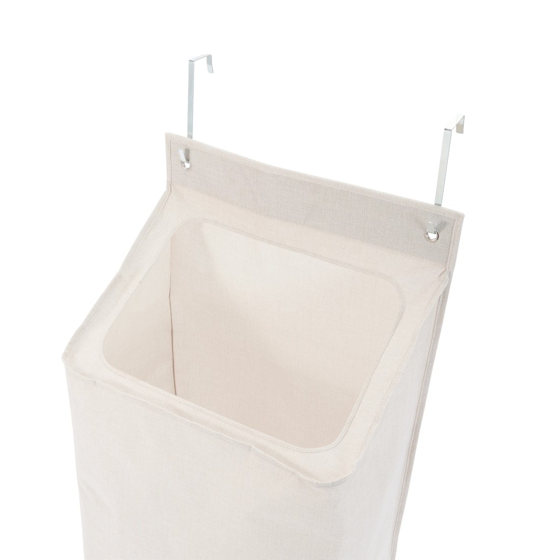 9 Linen Look Hanging Laundry Bag, 9 of 10