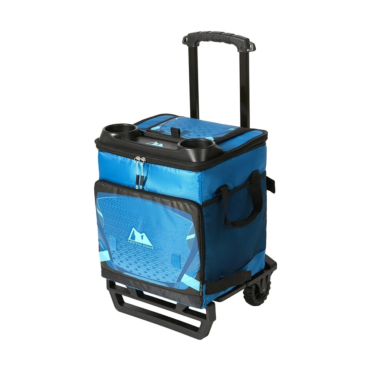 1 Arctic Zone 50 Can Rolling Cooler, 1 of 10