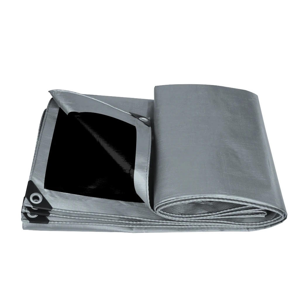 2 Mountview Heavy Duty Waterproof Poly Tarpaulin Camping Cover, 2 of 8