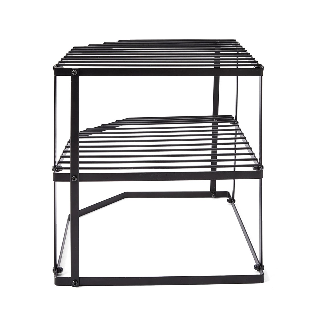 5 3 Tier Corner Pantry Shelf - Black, 5 of 9