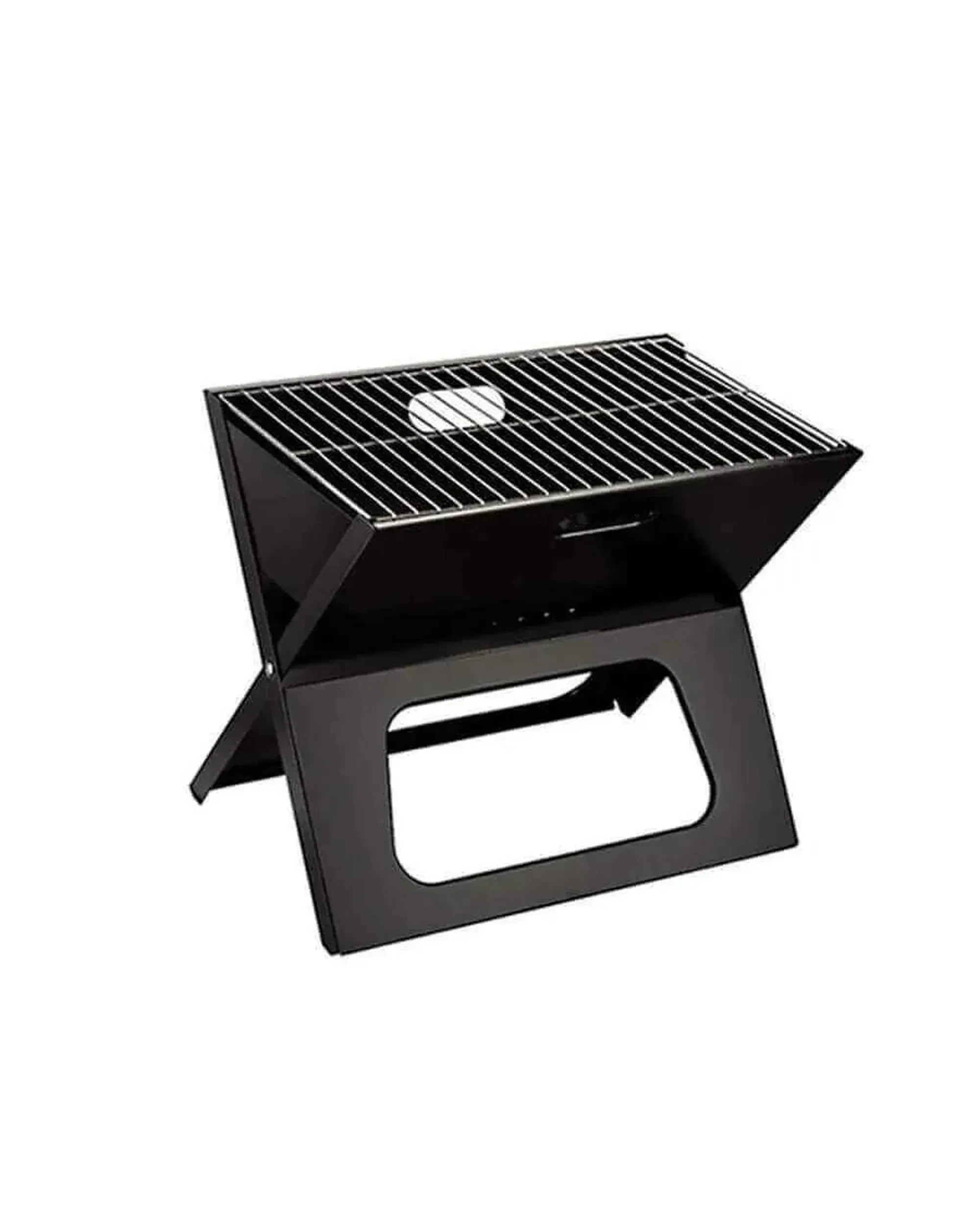 1 Outdoor Central Portable Folding Charcoal BBQ 49.5cm x 30cm, 1 of 7