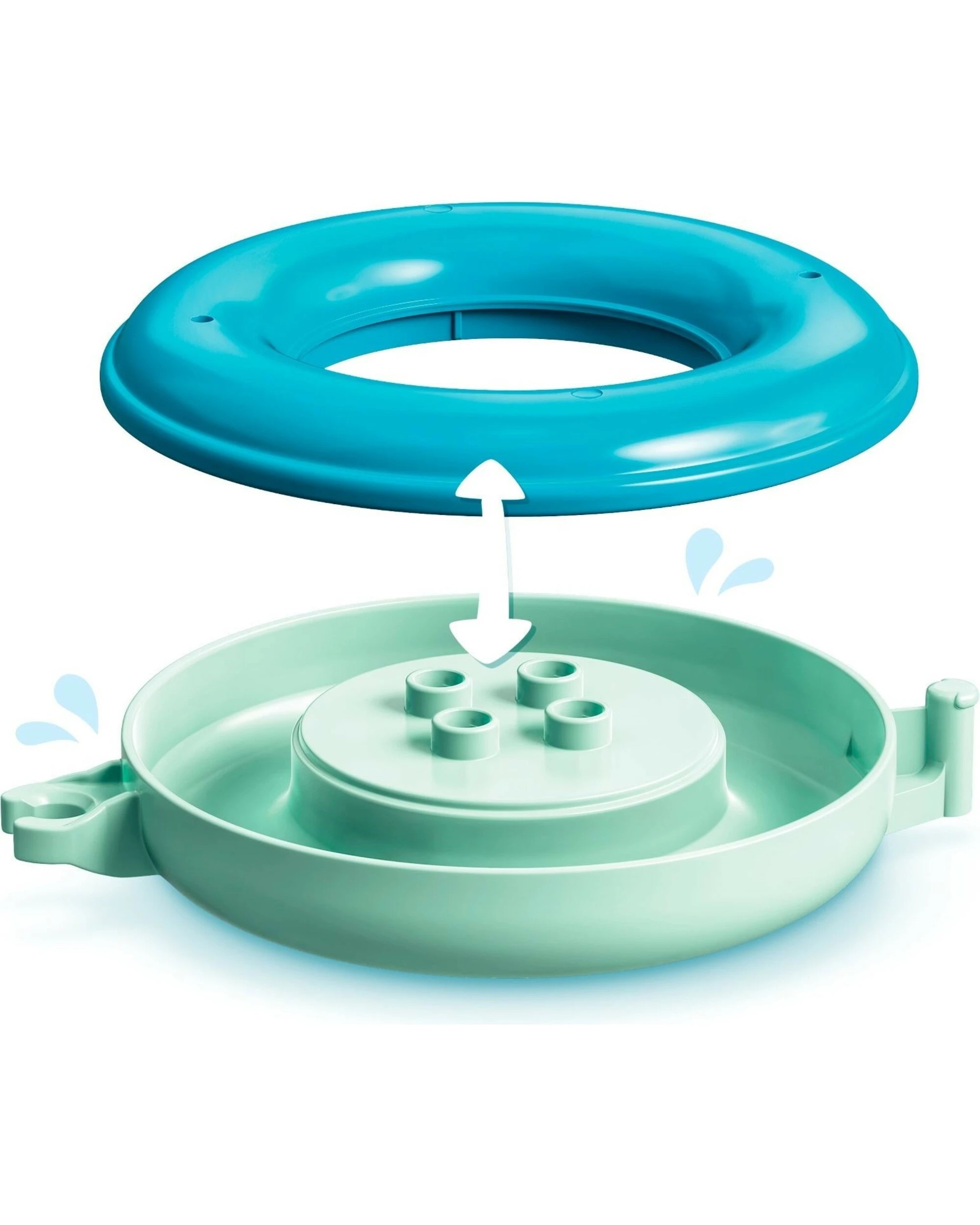 4 LEGO 10966 DUPLO Bath Time Fun: Floating Animal Island Playset, 4 of 5