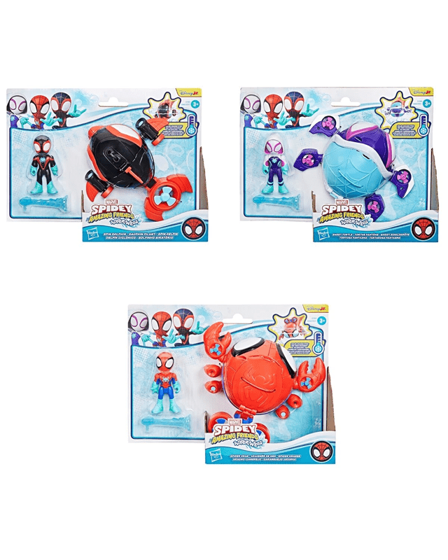Disney Junior Marvel Spidey and his Amazing Friends Water Webs Vehicle - Asso