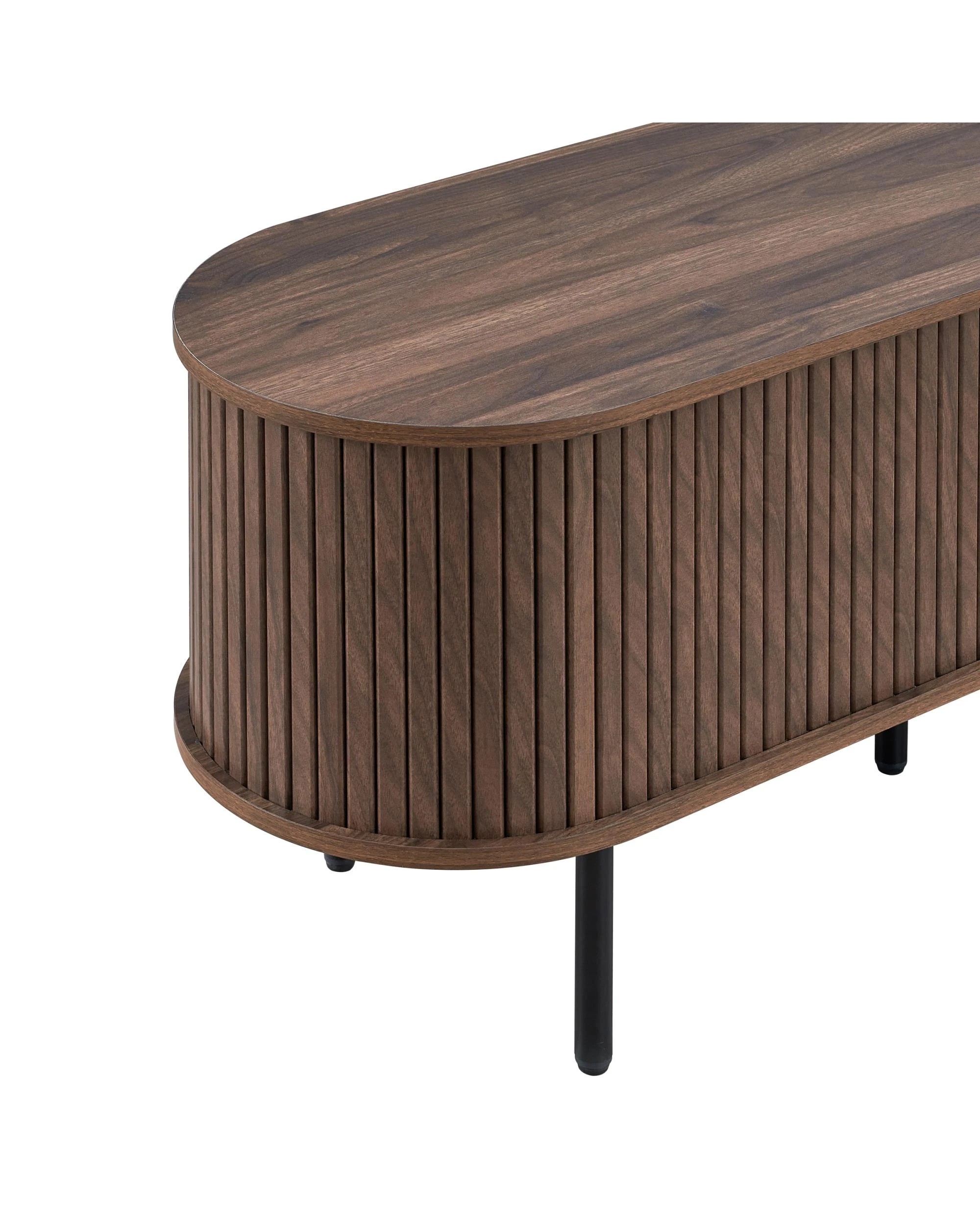 6 Kodu TV Entertainment Unit 170cm 2 Doors Walnut - Brown, 6 of 8