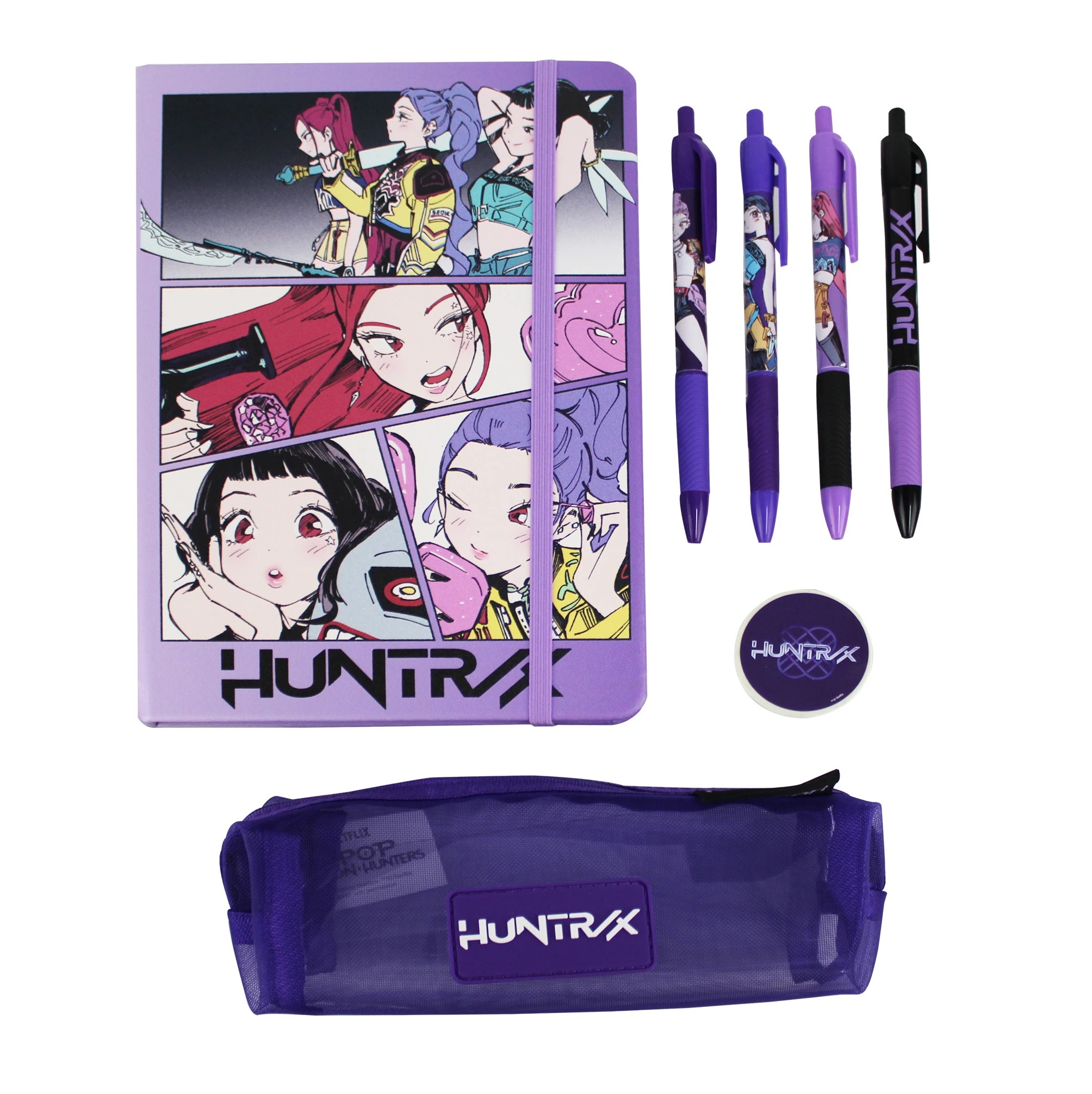 1 KPop Demon Hunters Stationery Set - Huntrix, 1 of 2