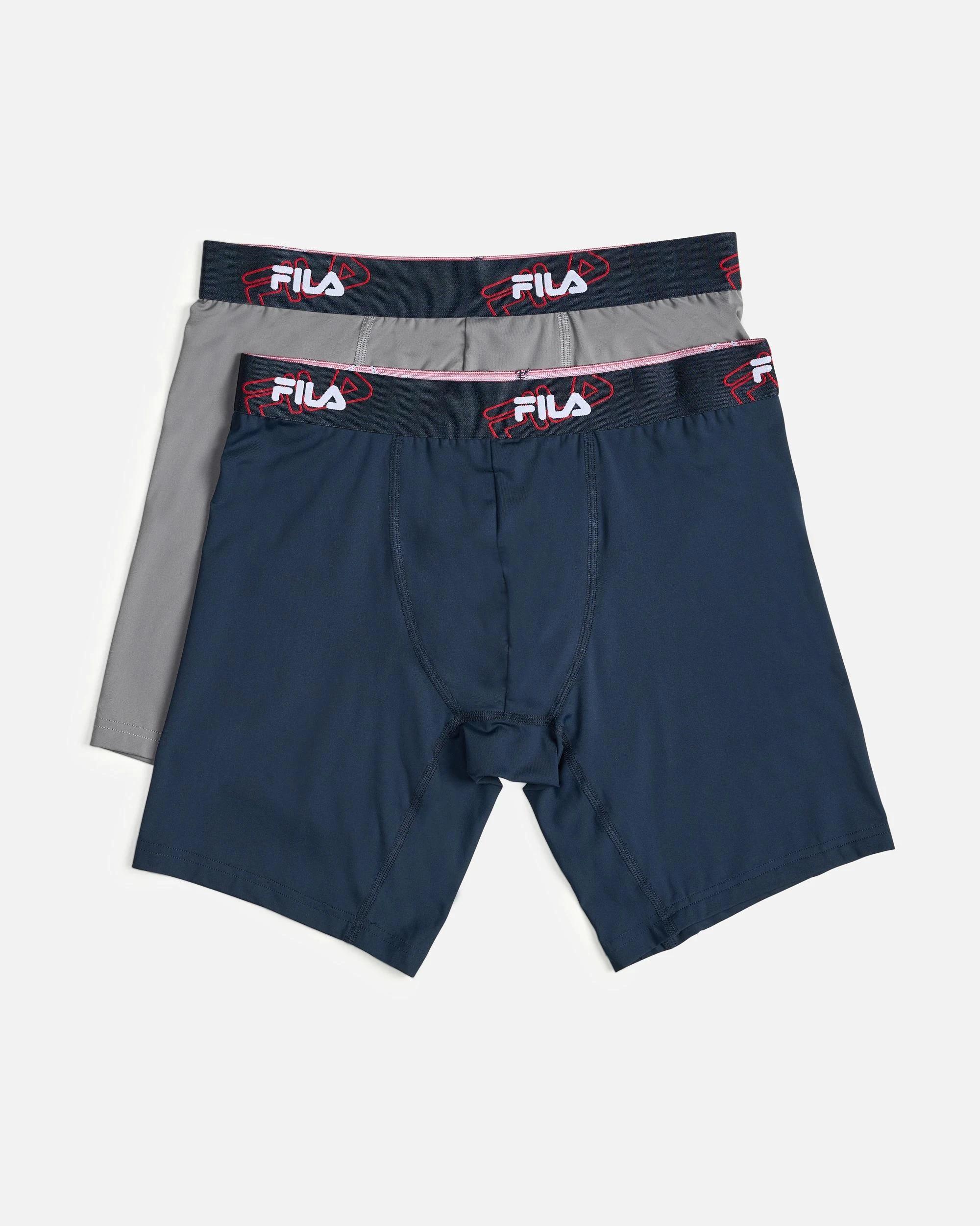 1 2 Pack Lucca Sports Trunks - Fila MULTI, 1 of 4