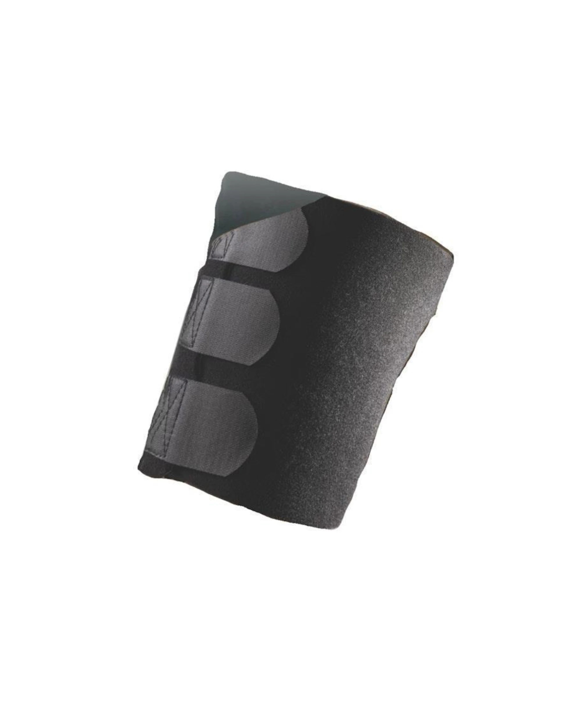 1 Bodyassist One Size Thermal Thigh Wrap Neoprene Support Compression Wraps - Black - Black, 1 of 2
