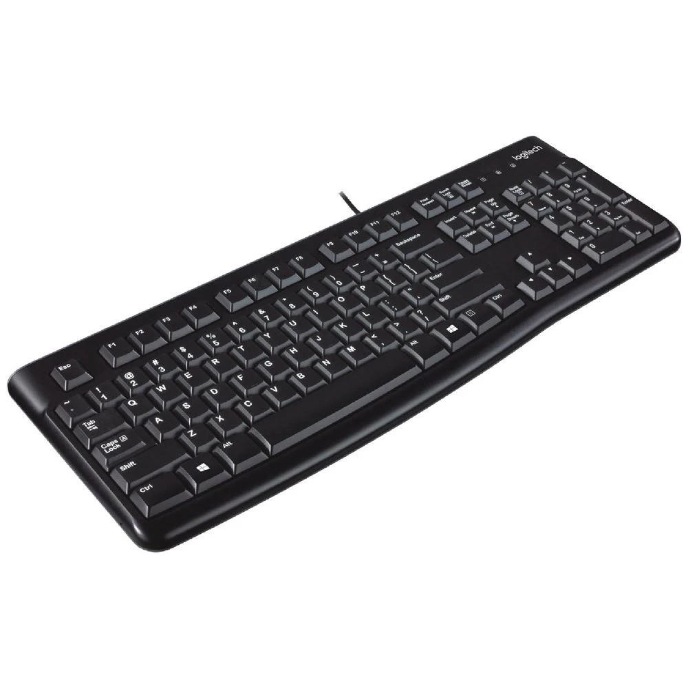 4 Logitech K120 Wired Keyboard Black, 4 of 9