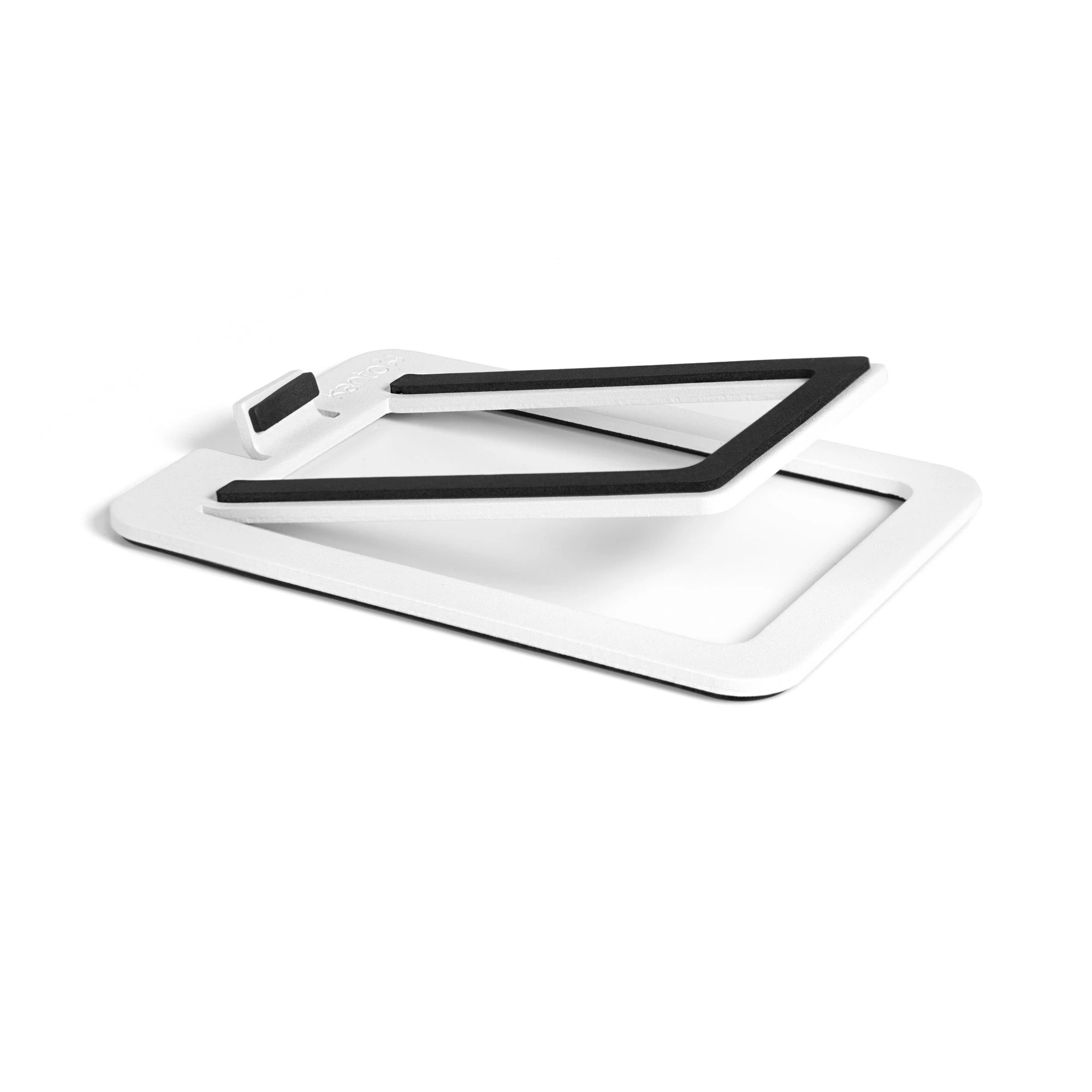 4 Kanto S2W Angled Desktop Speaker Stands for Small Speakers - Pair, White - White, 4 of 6