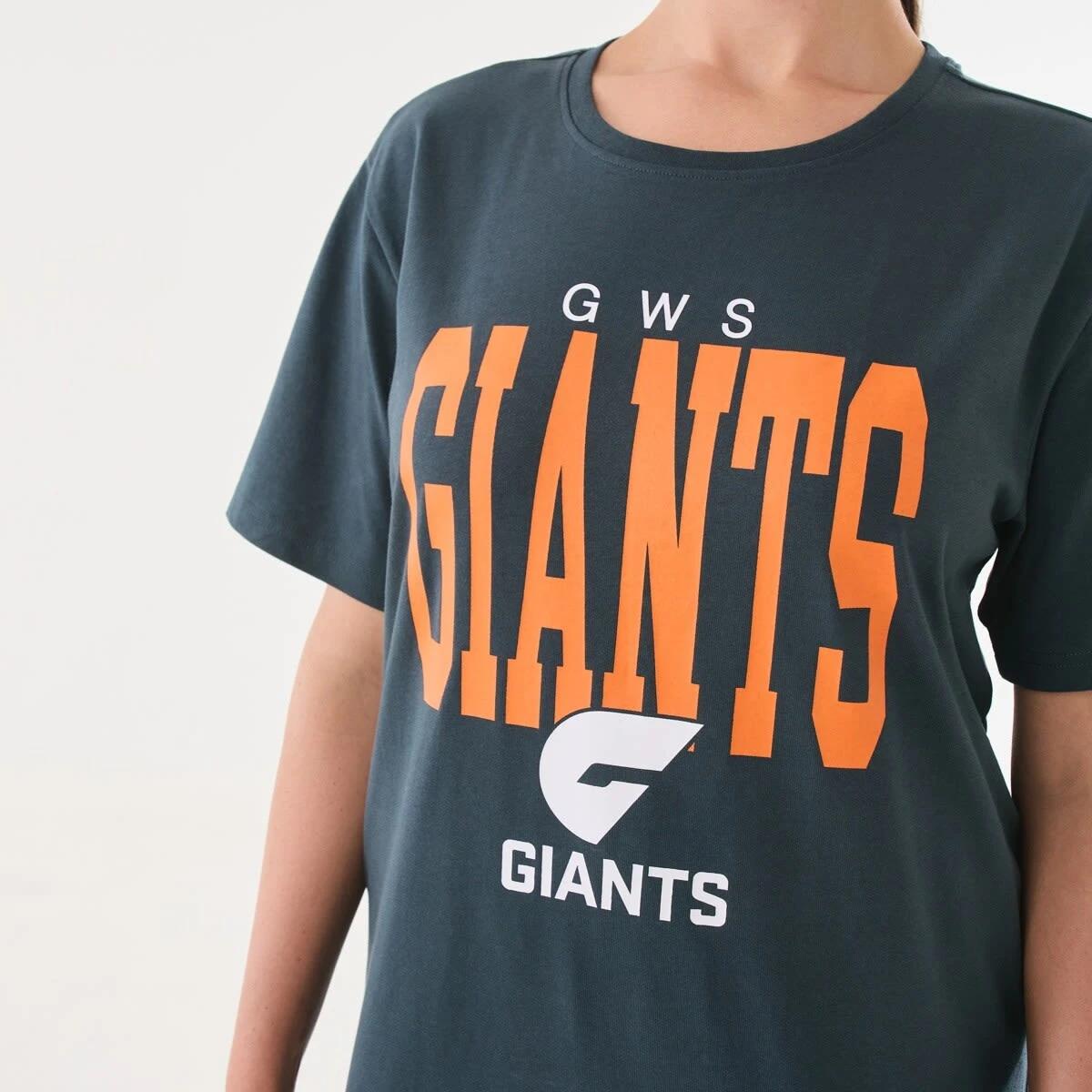 4 Official AFL Adult T-shirt Gws Giants, 4 of 5