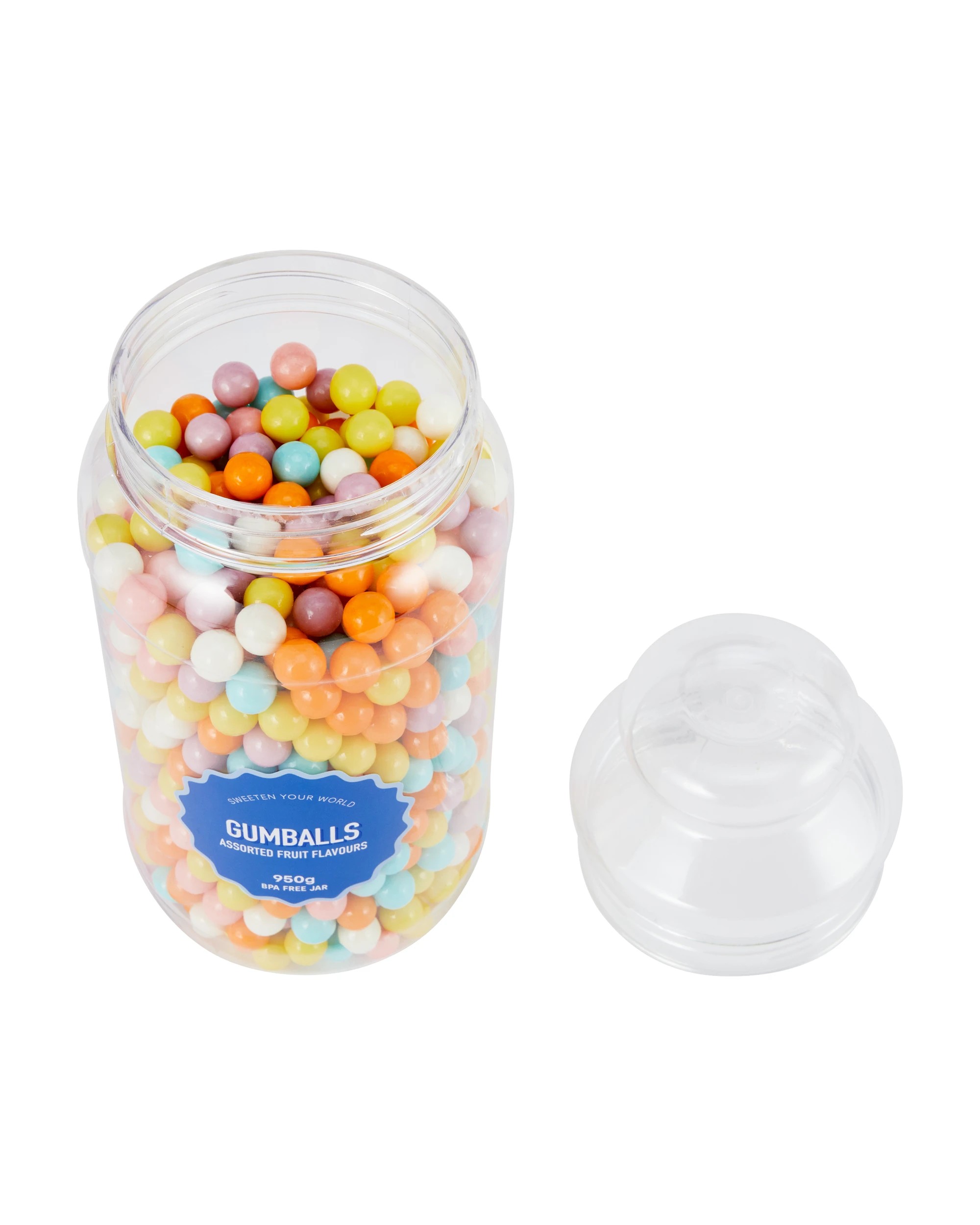 3 Assorted Fruit Flavours Gumballs 950g, 3 of 5