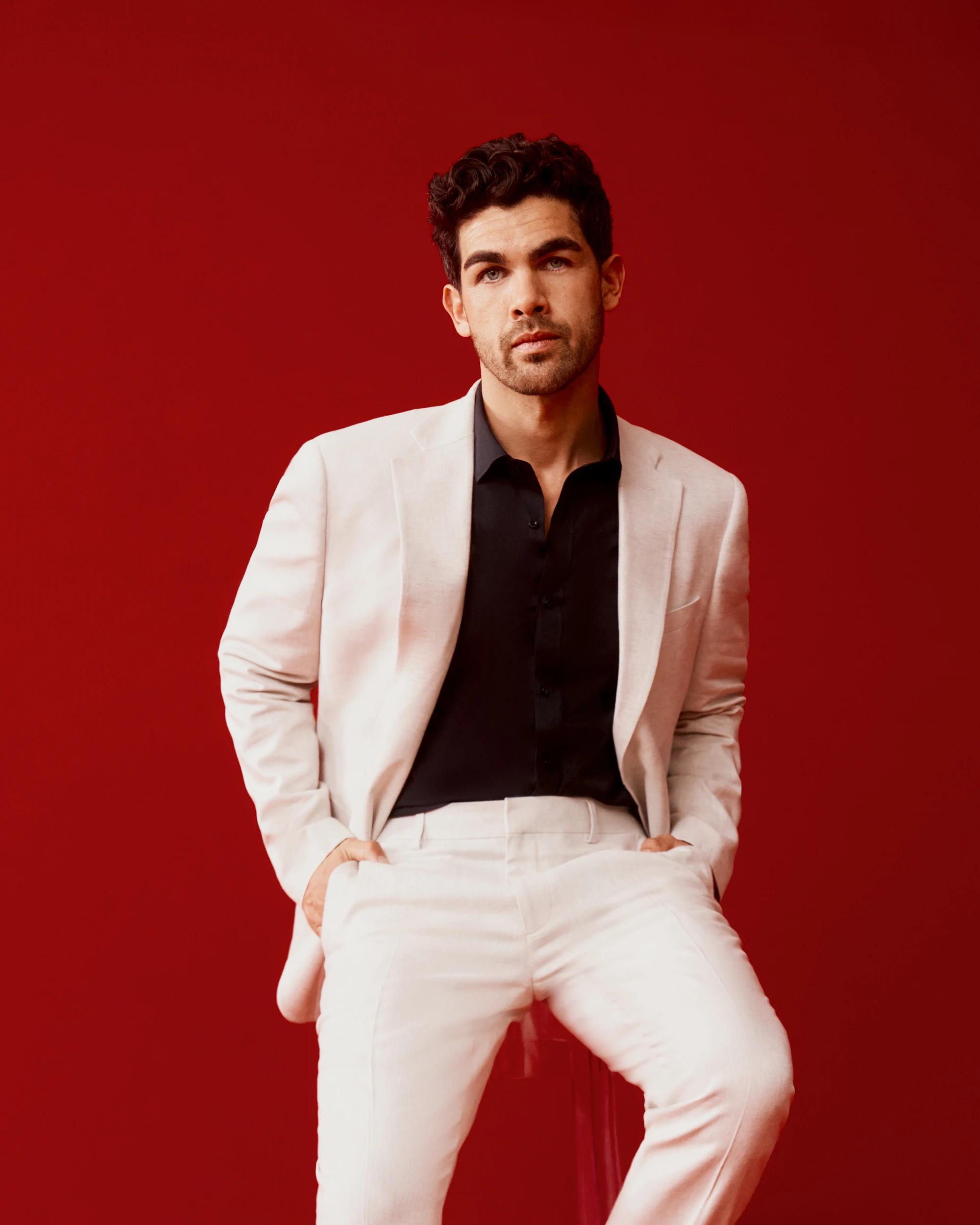 7 European Linen Blend Suit Pants - Preview NEUTRAL, 7 of 7