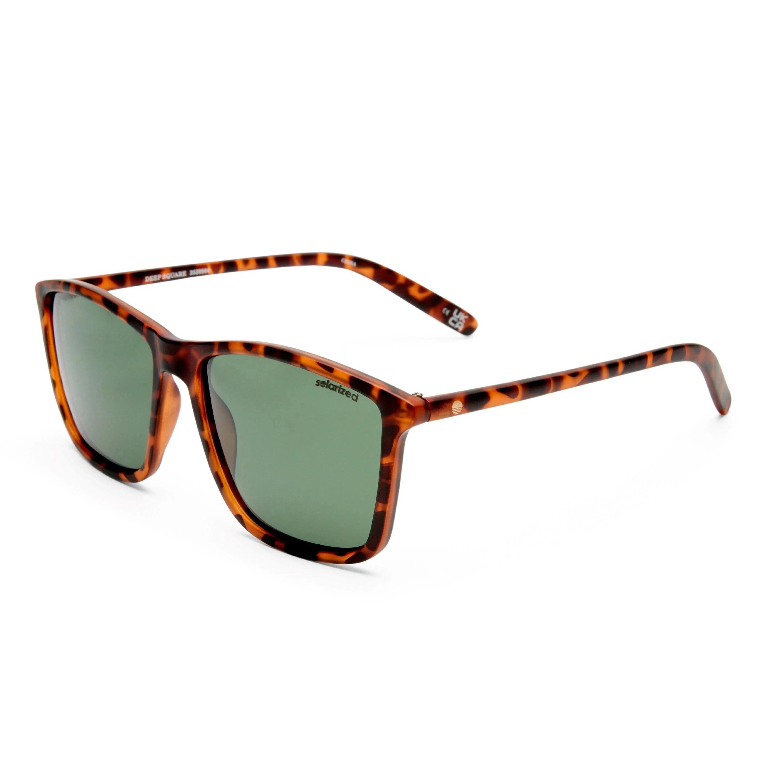 2 SOLARIZED SOLORIZED® Deep Square Sunglasses, Dark Tortoishell DARK TORTOISEHELL, 2 of 3