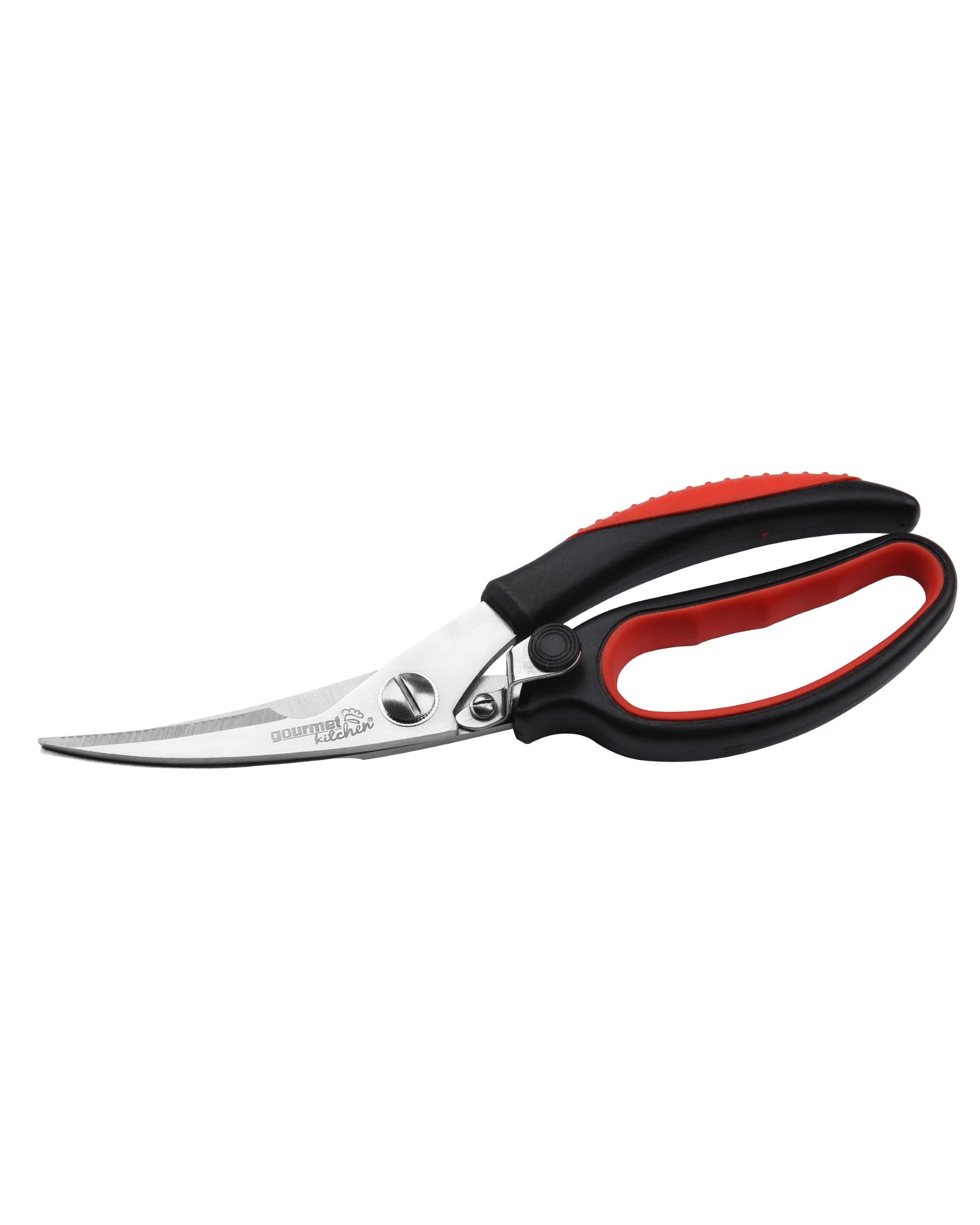 3 Gourmet Kitchen Multi Purpose Kitchen Scissors 2 pack - Silver, 3 of 8