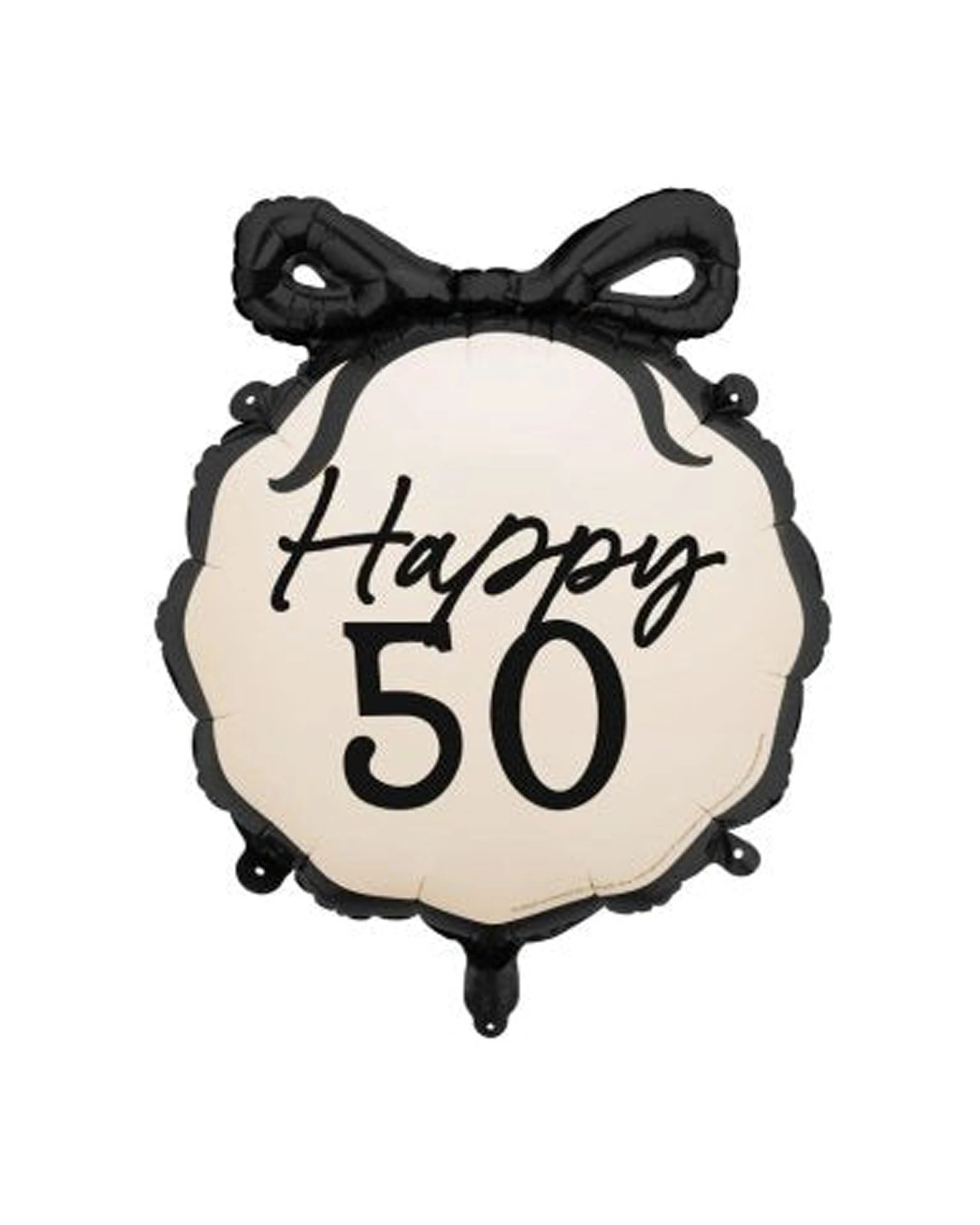 1 Alpen Foil Ribbon Balloon Happy 50th Birthday Party Decoration - Multi, 1 of 1