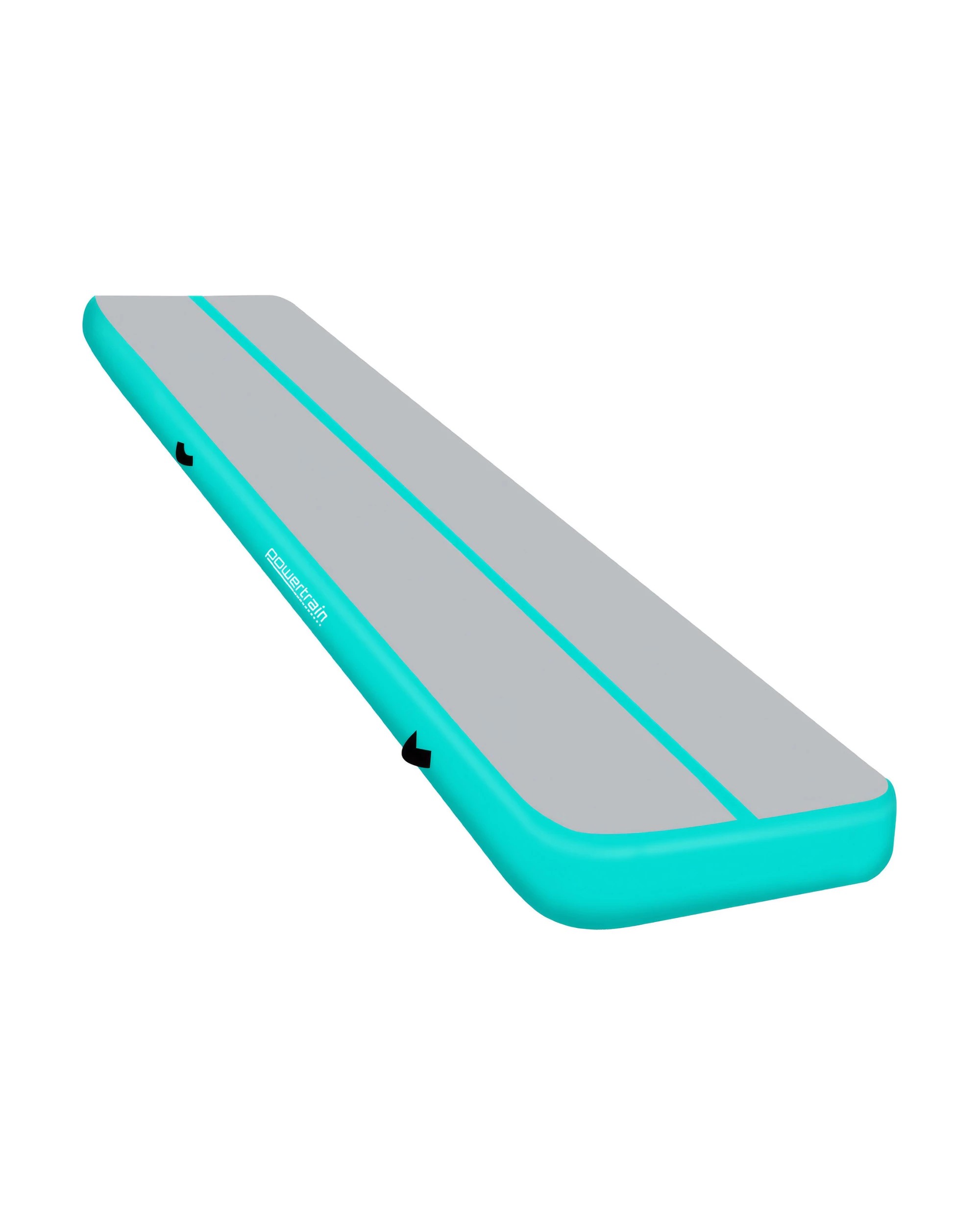 1 Powertrain 7M 20cm Air Track Gymnastics Tumbling Airtrack Exercise Yoga Mat Balance Beam Inflatable - Green, 1 of 5