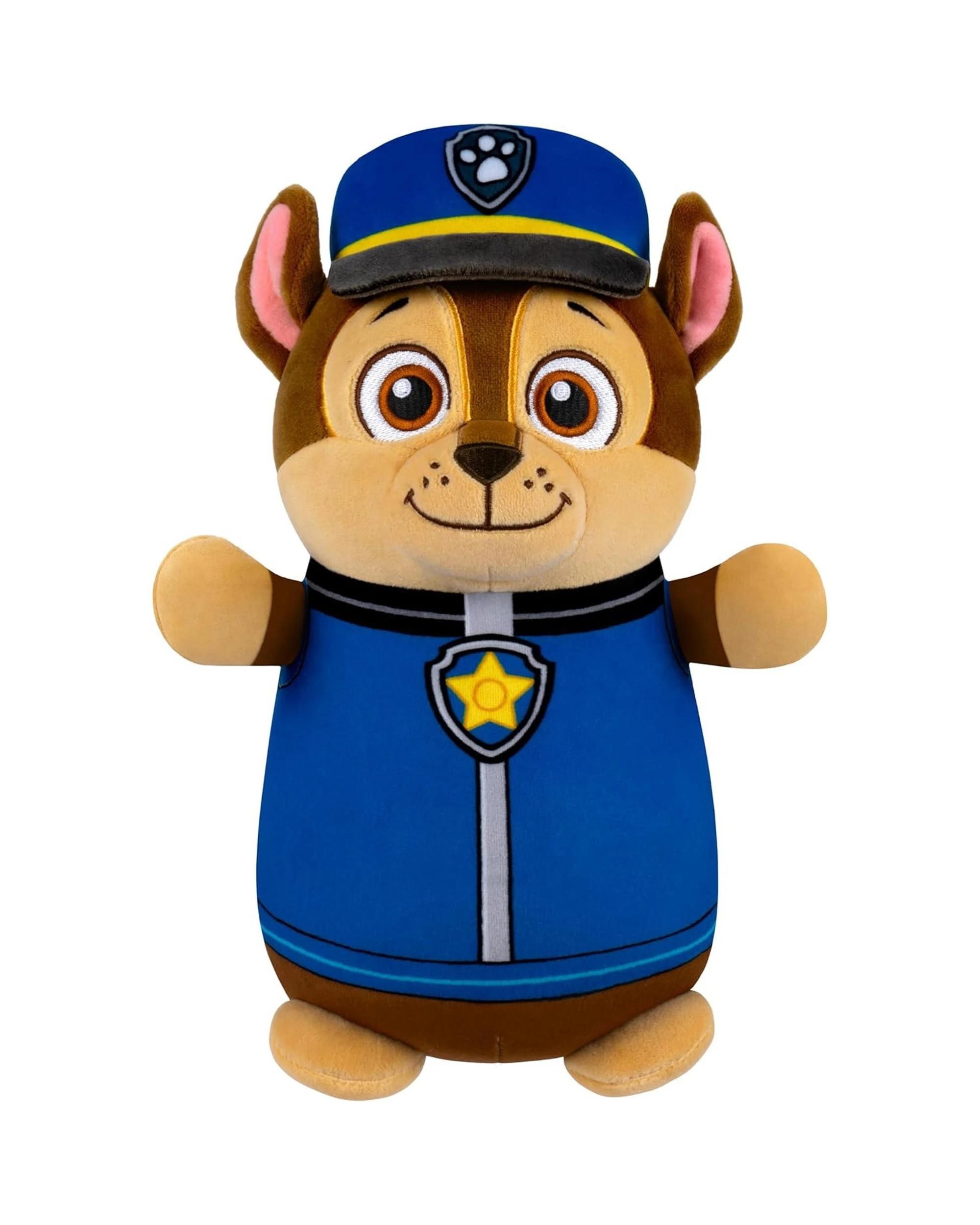 1 Squishmallows HugMees Paw Patrol Chase 10 inch Plush, 1 of 5