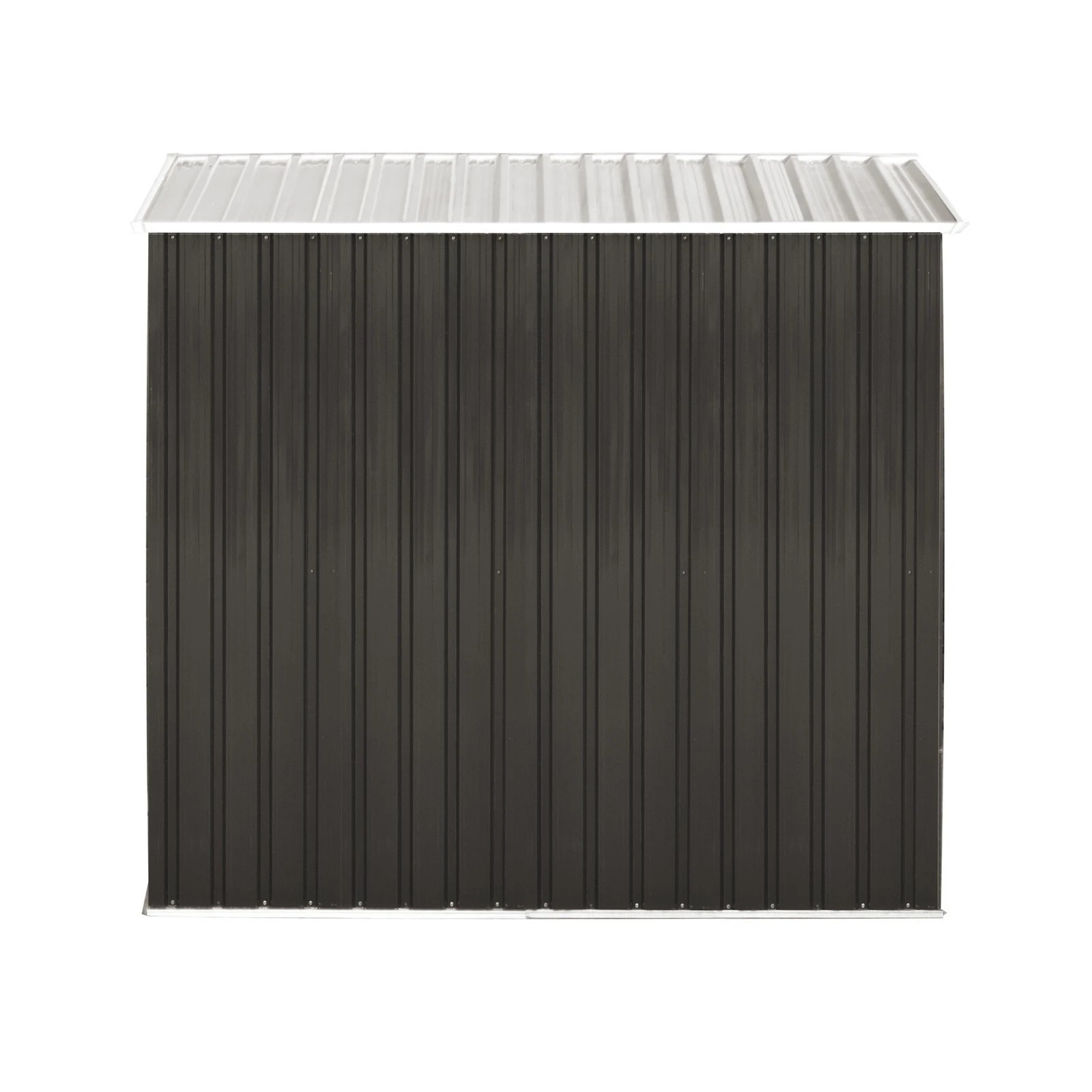 9 Livsip Garden Shed Outdoor Storage Sheds 2.38x1.31M Workshop Cabin Metal House - Grey, 9 of 9