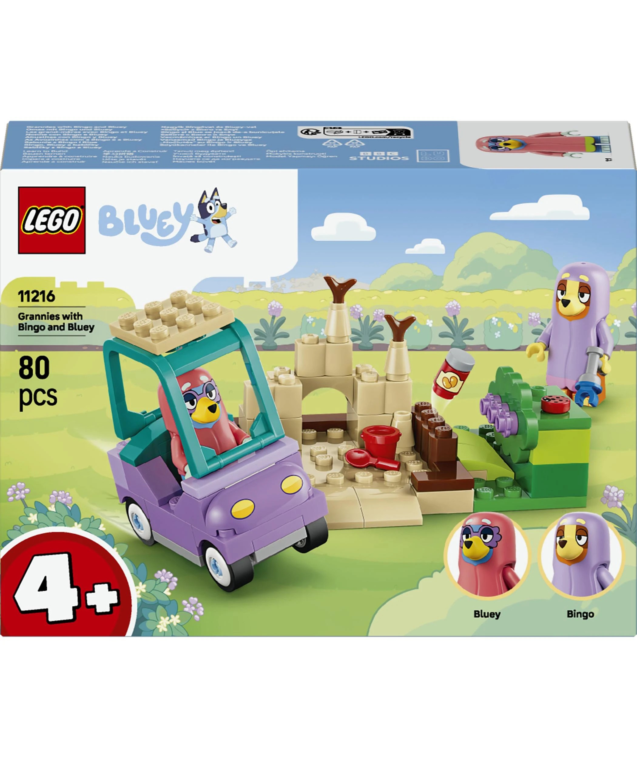 1 LEGO Bluey Grannies with Bingo and Bluey 11216, 1 of 9