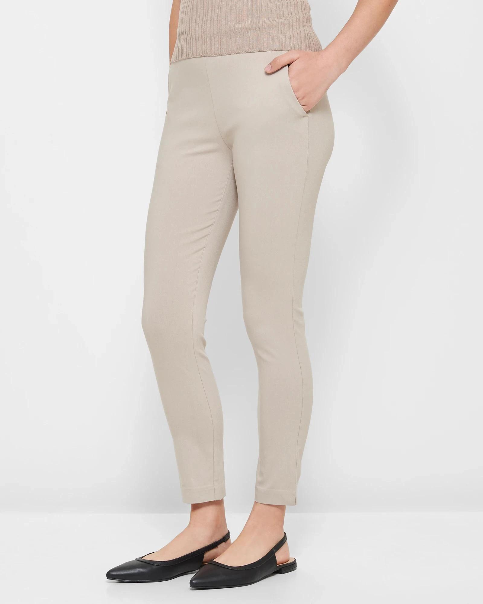 3 Preview Carrie Bengaline Ankle Length Pants HONEY, 3 of 5