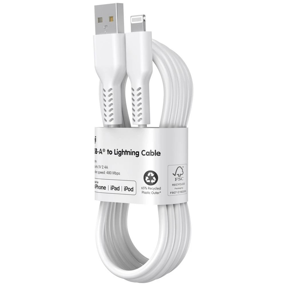 5 Keji USB-A to Lightning Cable 1m White, 5 of 6