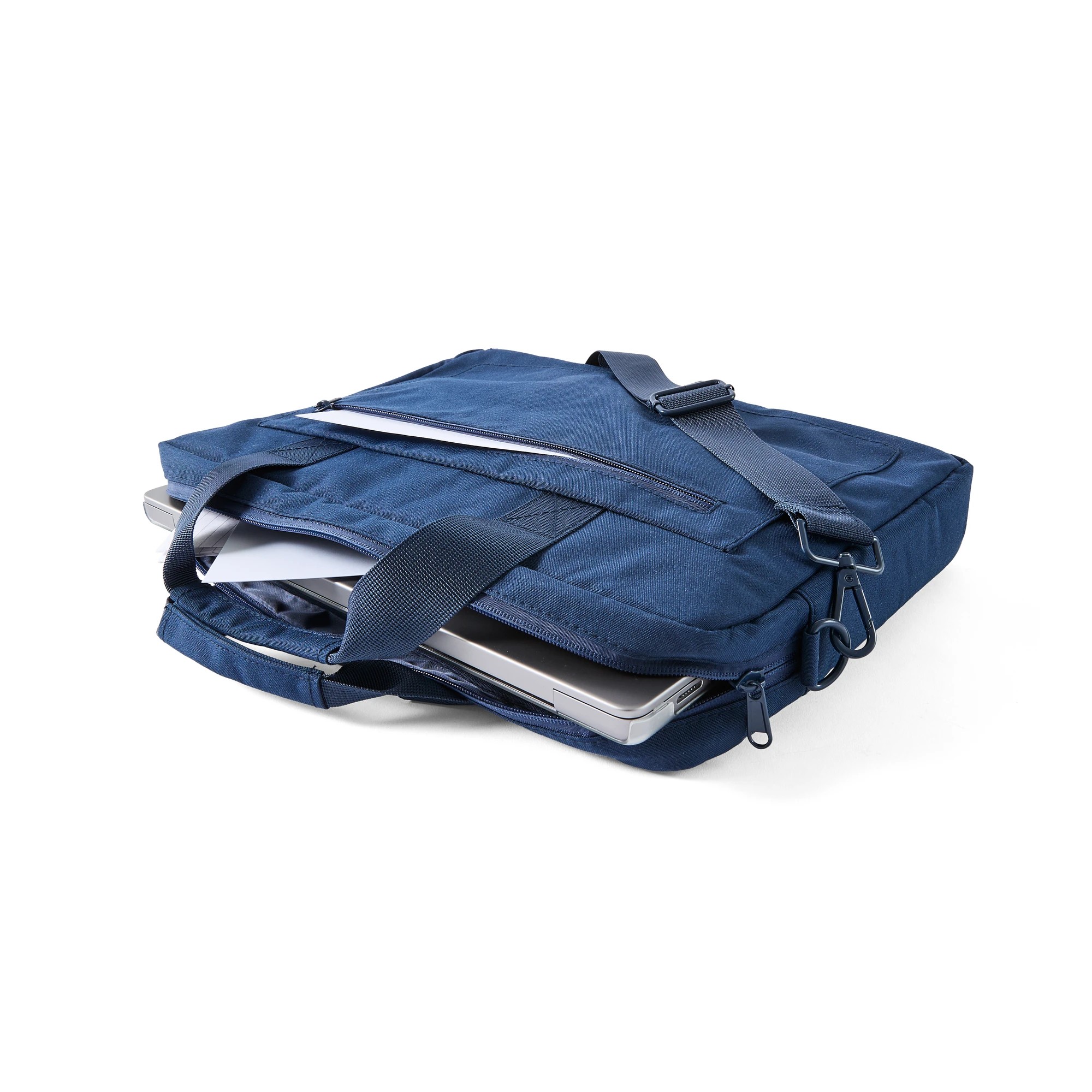 1 15in. Laptop Bag - Navy Blue, 1 of 9